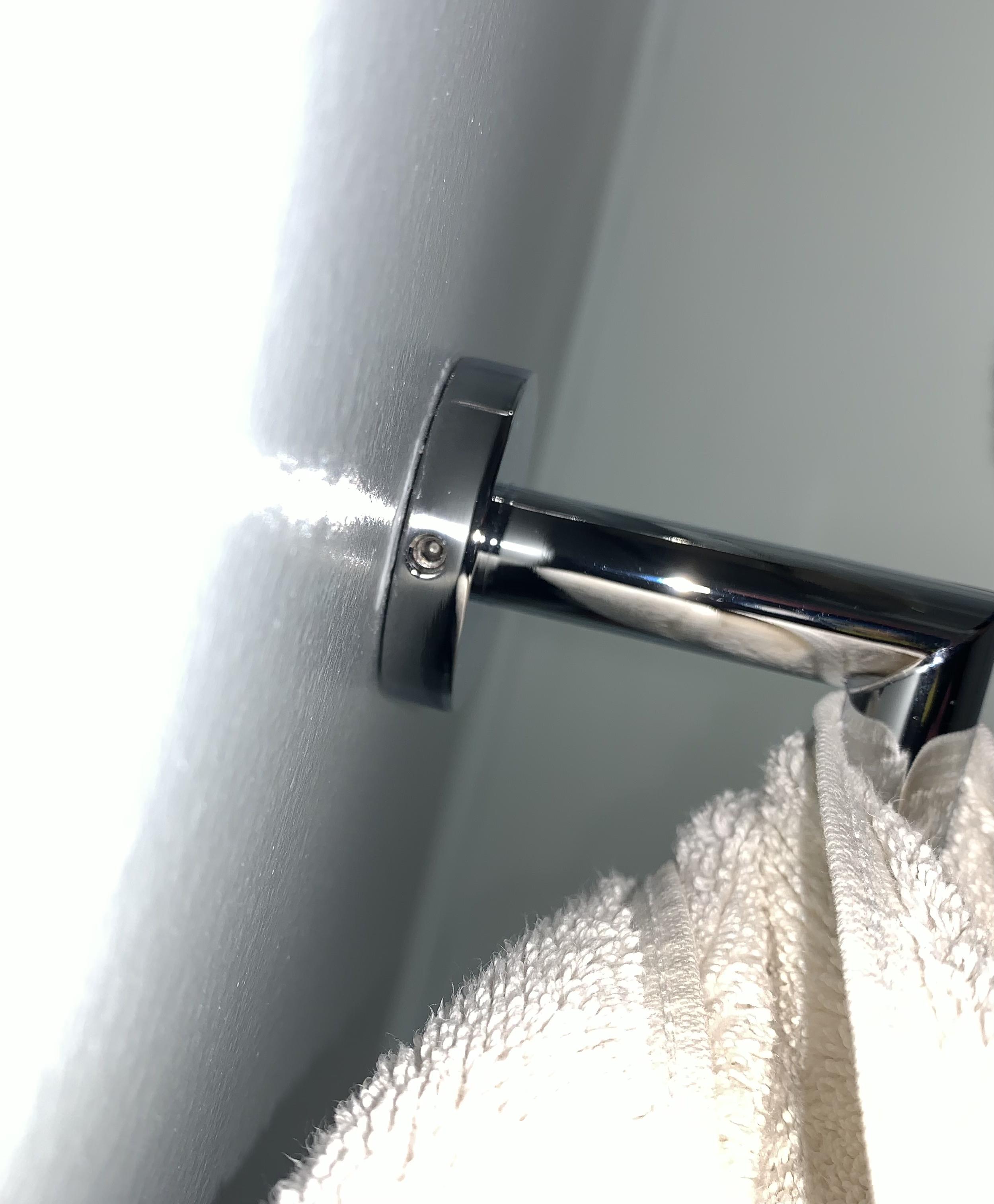 Does anyone know what tool would be used to tighten this towel bar? r