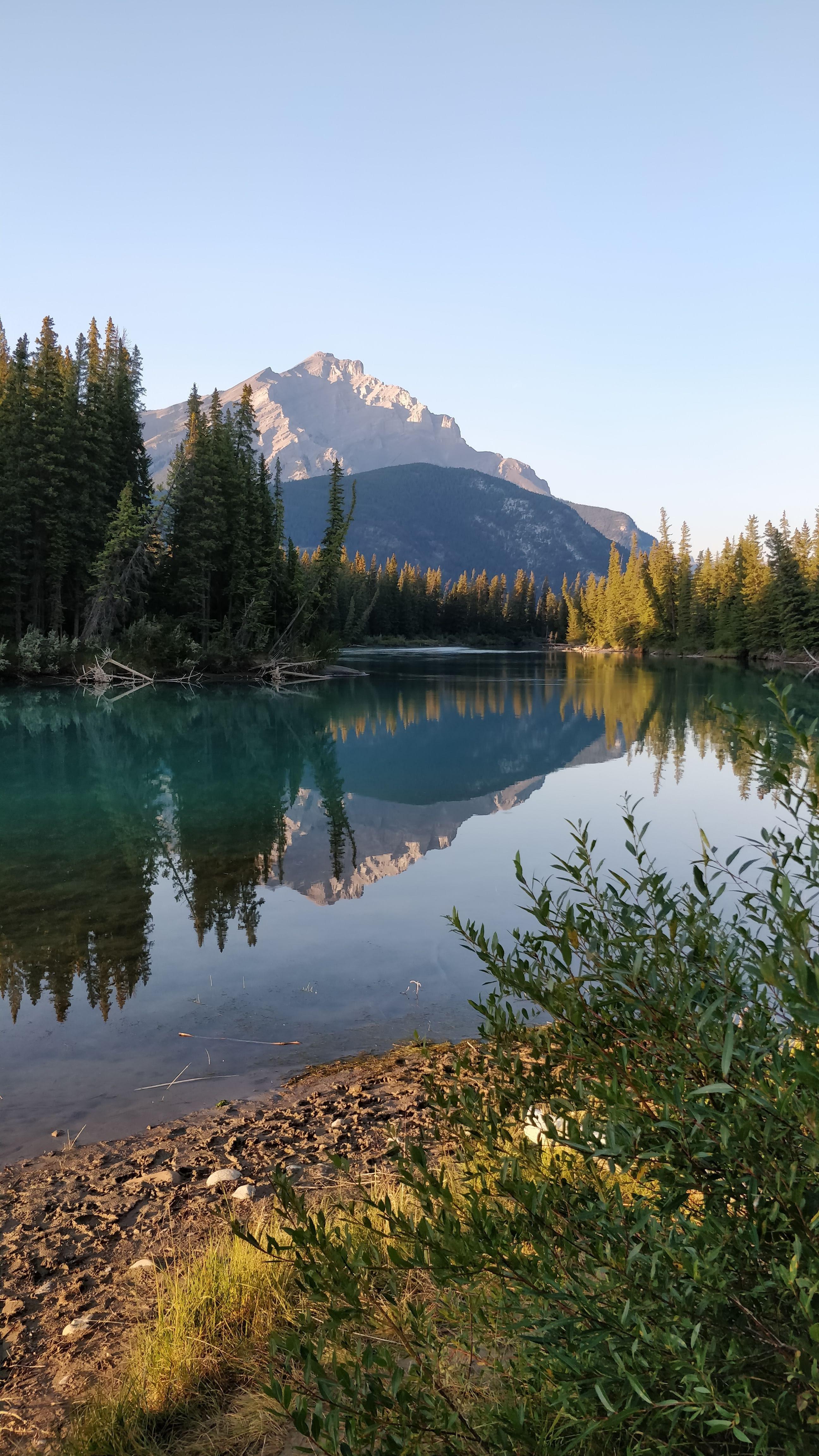 Bow River, Alberta, Canada, 2018 [OC] [2592x4608] r/EarthPorn
