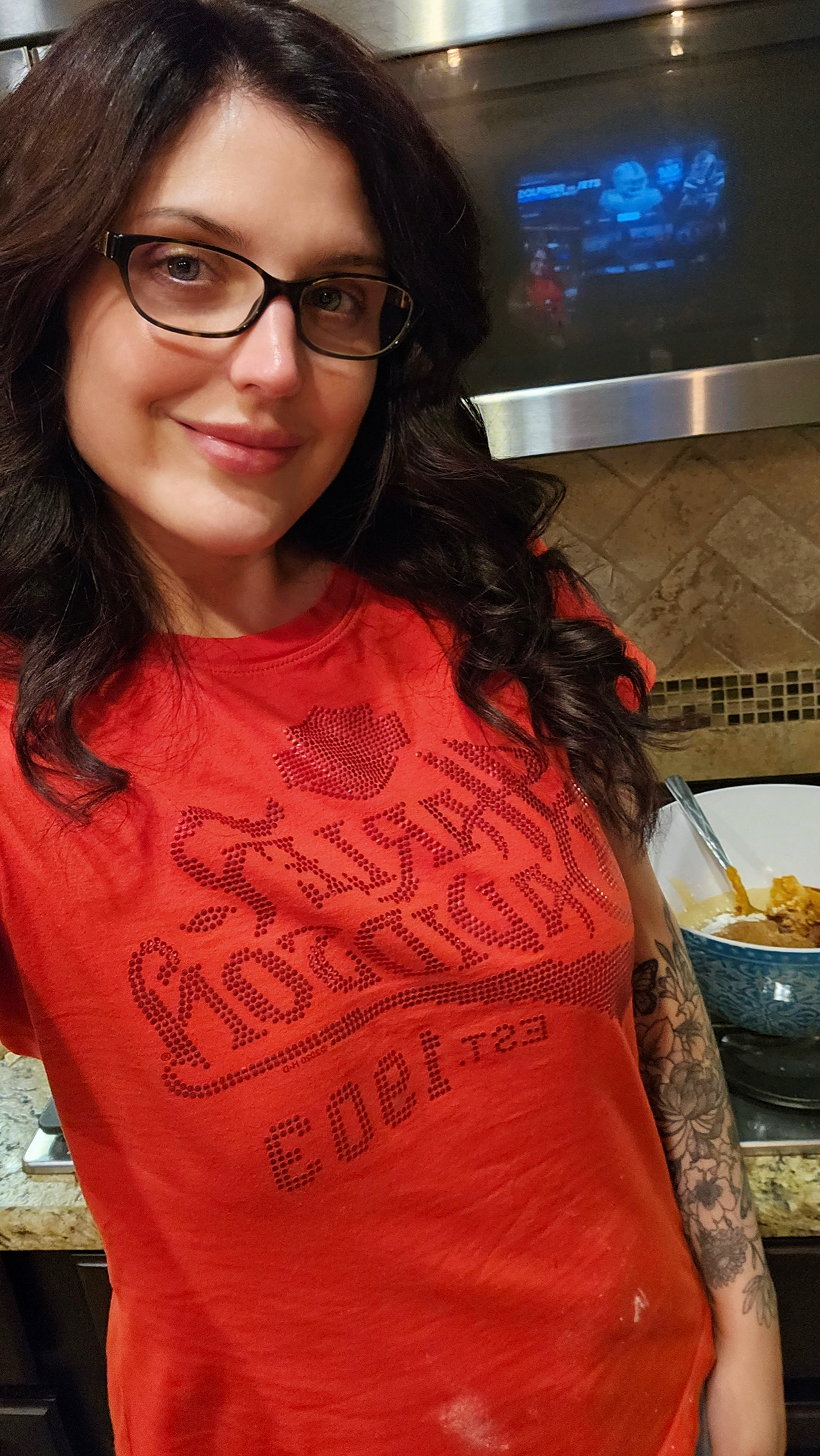 I know I'm not naked or in lingerie with this one, but I felt cute. Oh