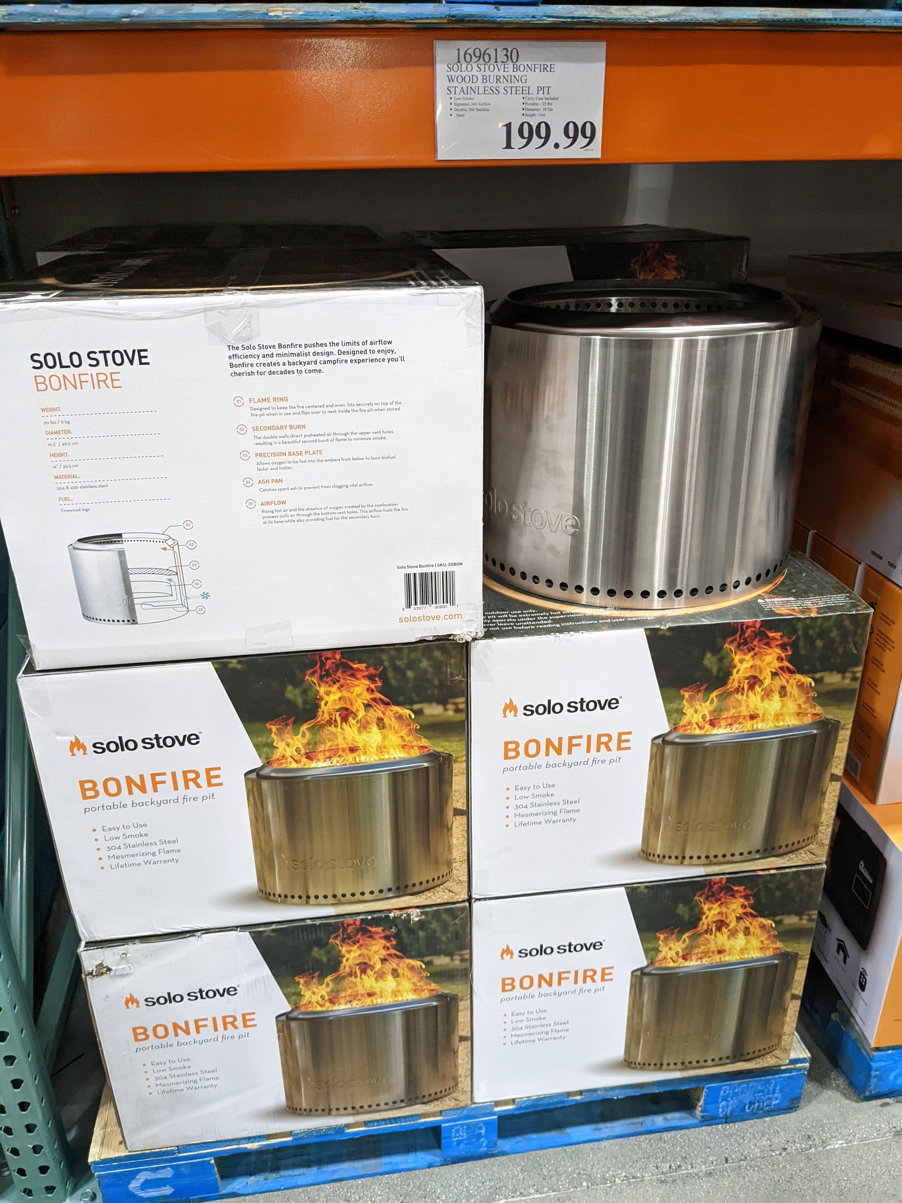 Bonfire 1.0 spotted at Costco in SoCal r/SoloStove