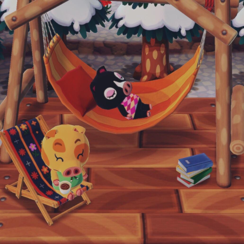 the hammock is quickly my favorite amenity r/AnimalCrossing