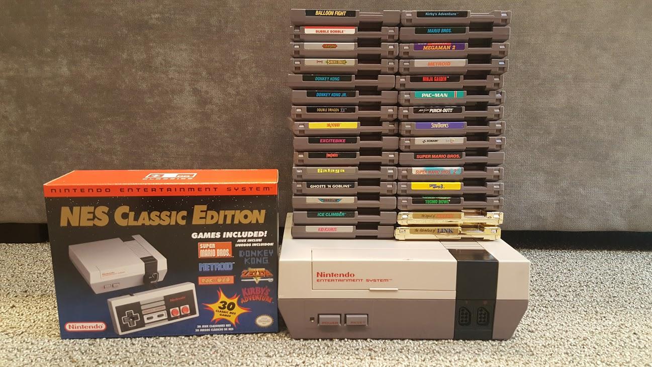 NES Classic and the NES Classic Edition retrogaming