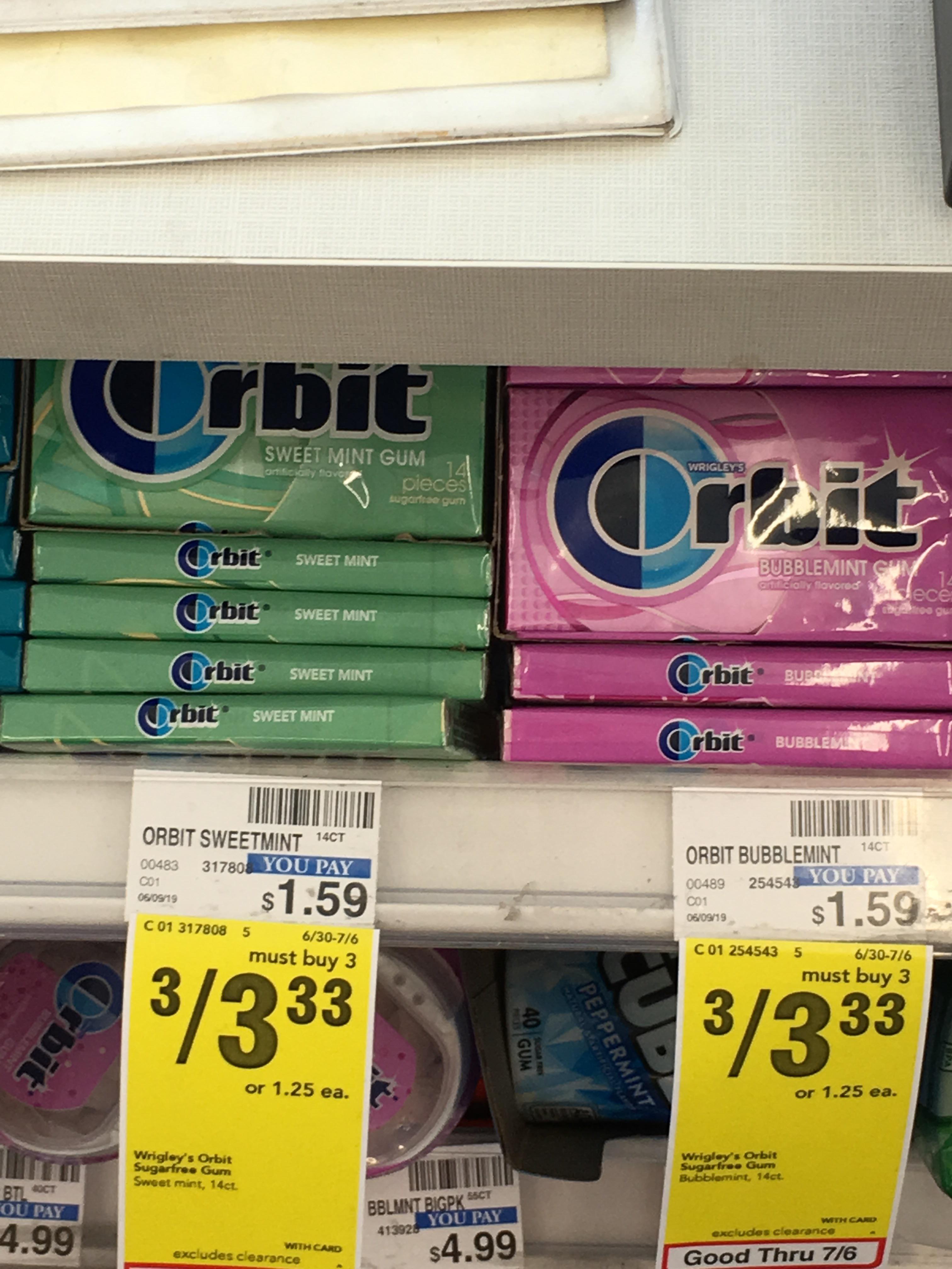 disguised as packs of gum in cvs r/cosmoandwanda