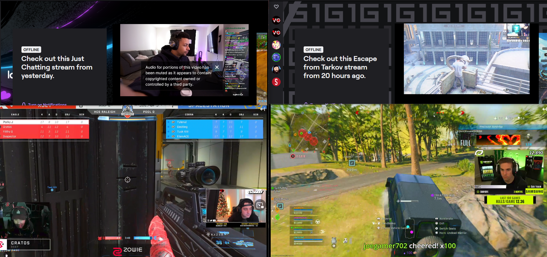 Only 1 of the streamers you need to watch for drops are actually