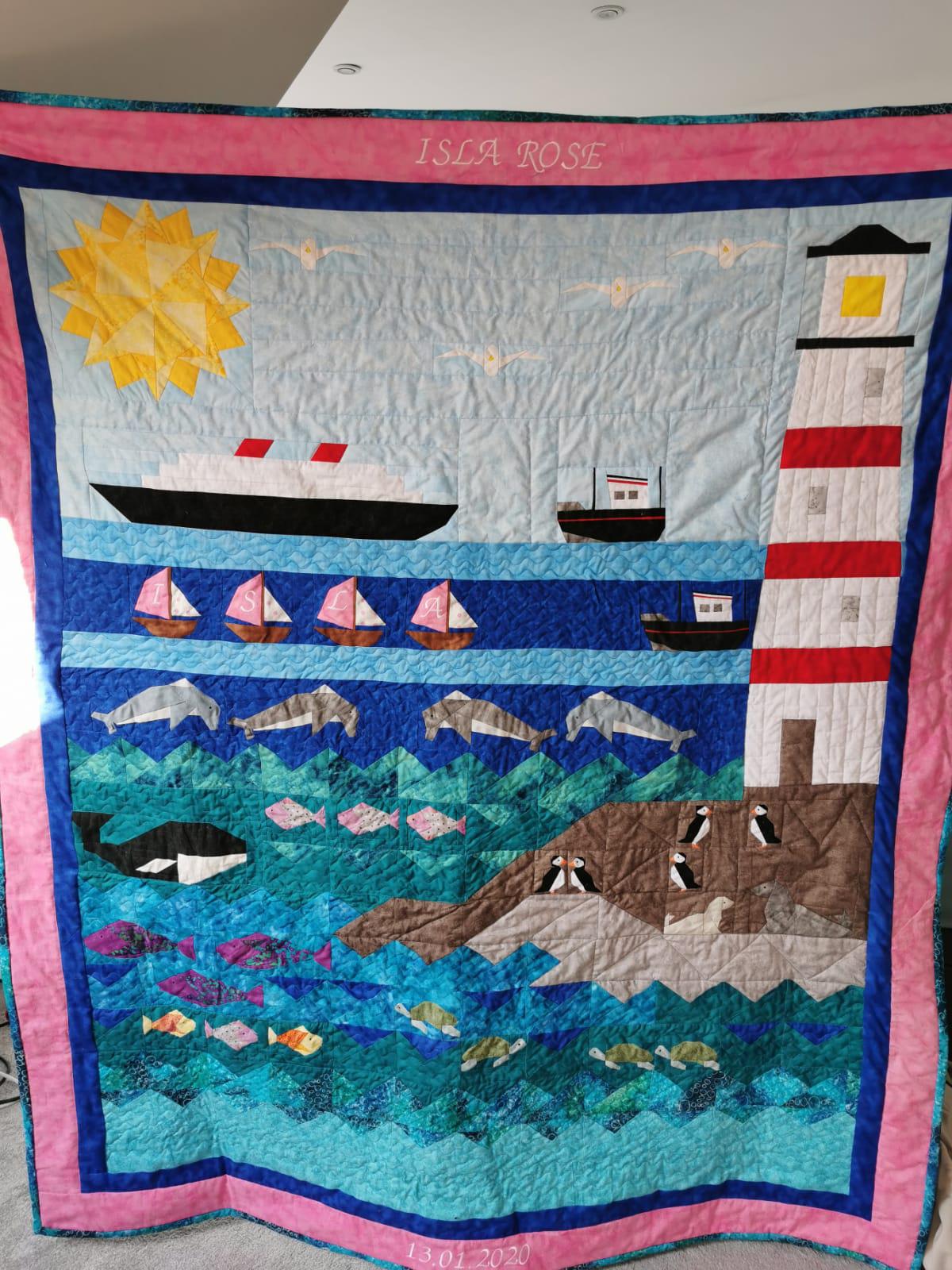 My Mum's been a quilter for a couple of years but we think her work's