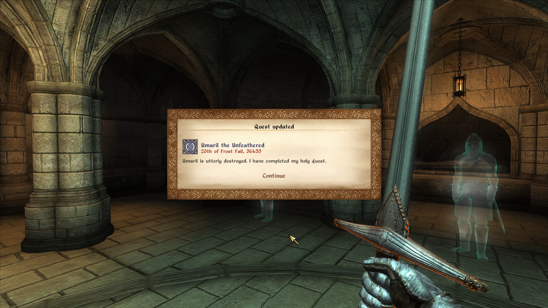 [SPOILER] Best Quest of Oblivion? r/oblivion