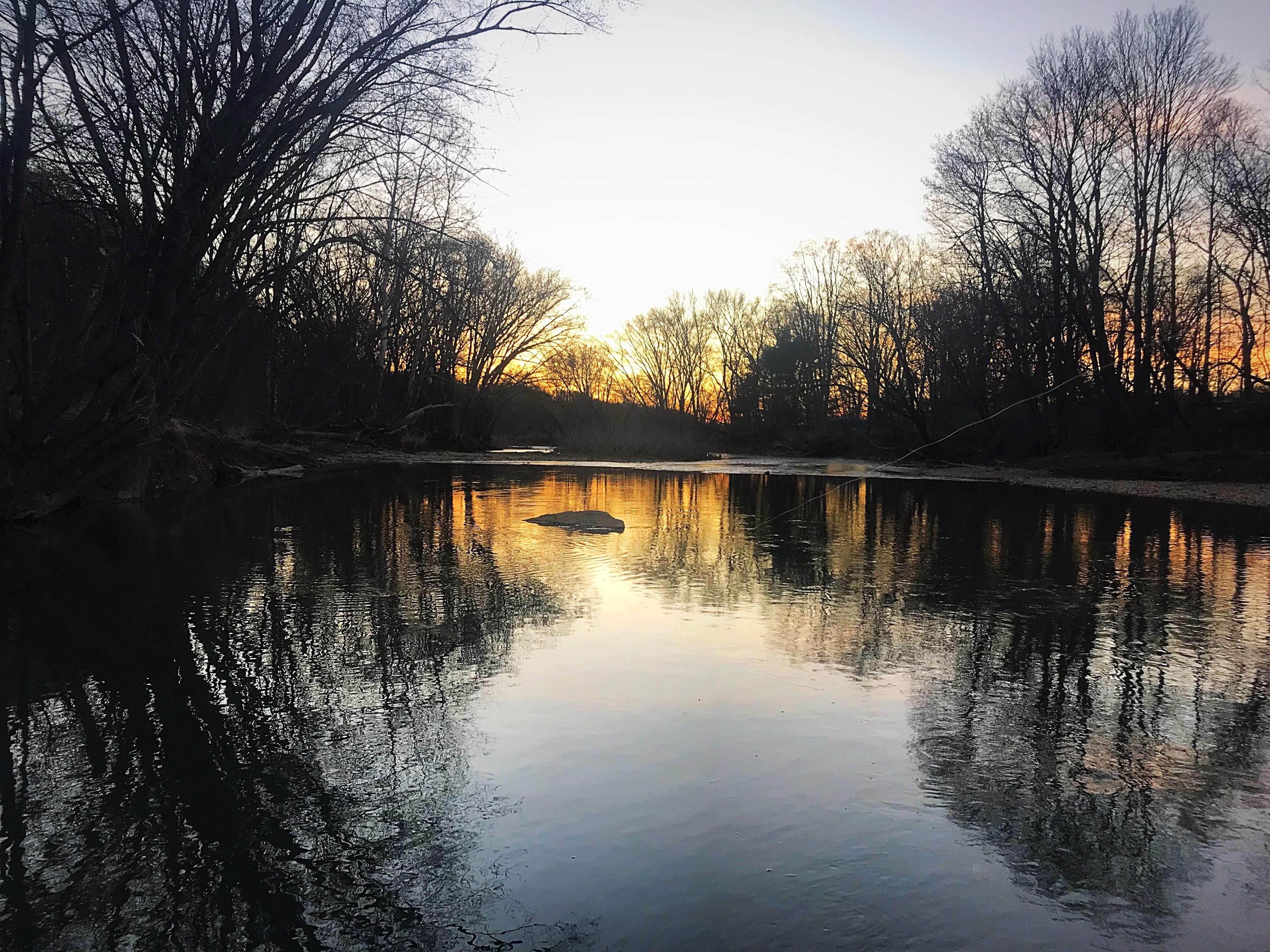 Took this earlier tonight while fishing on the Connoquenessing Creek