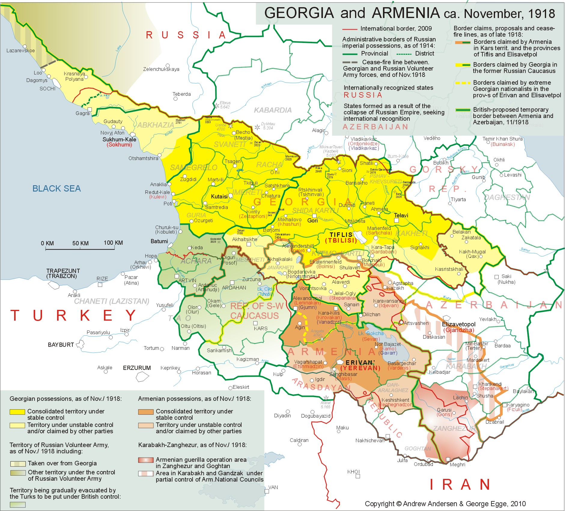and Armenia circa 1918 r/MapPorn