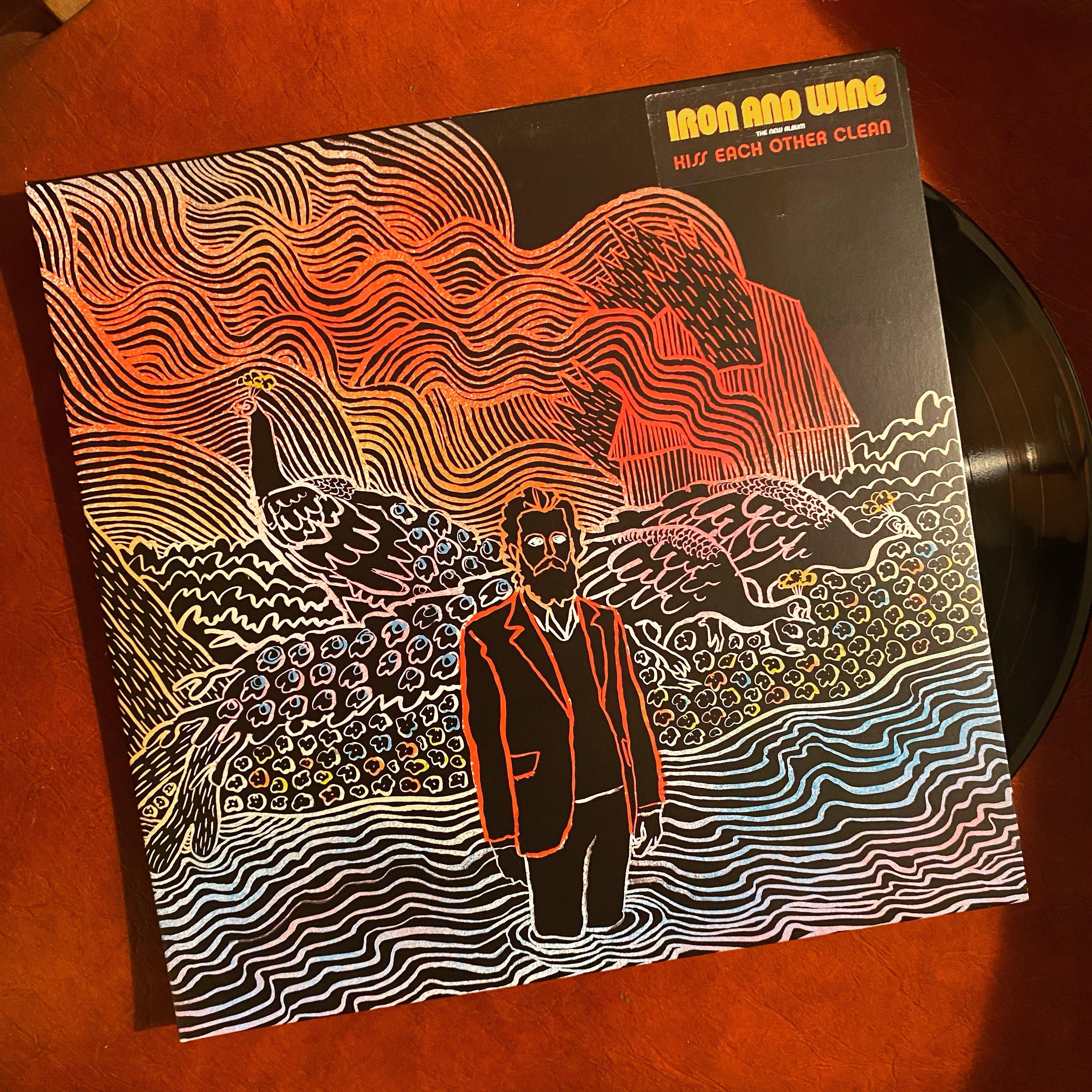 Iron & Wine Kiss Each Other Clean (10 years! love this album art too