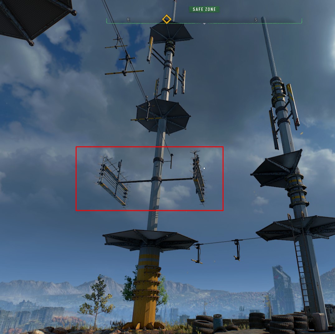 Dying light 2. On top of Saint Joseph Hospital. The radio tower isn't