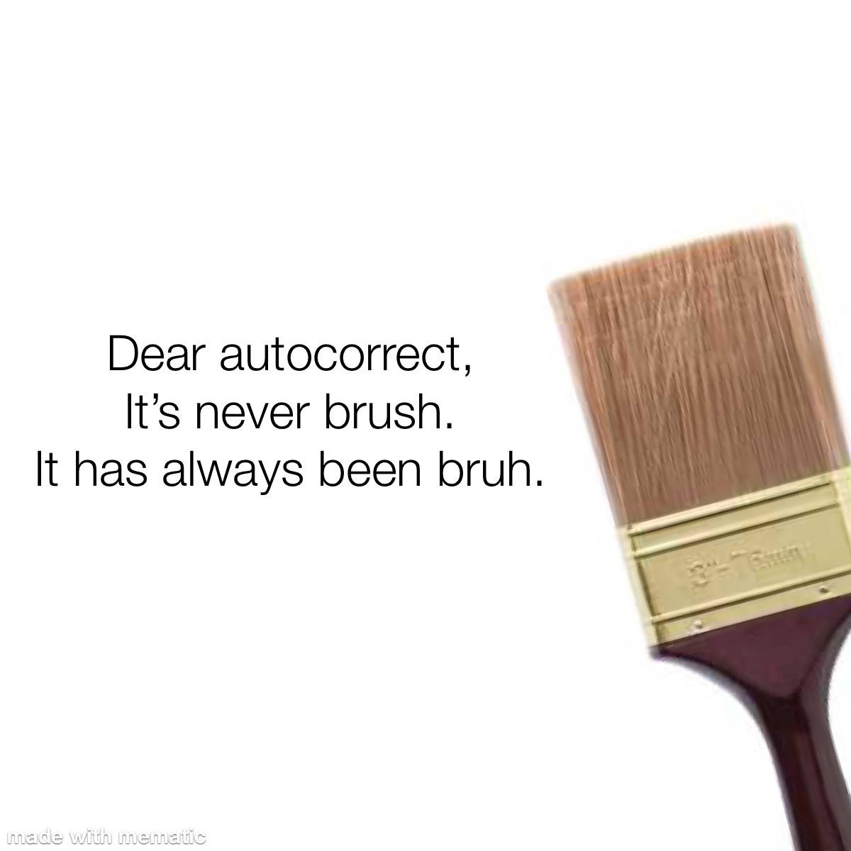 Brush r/meme