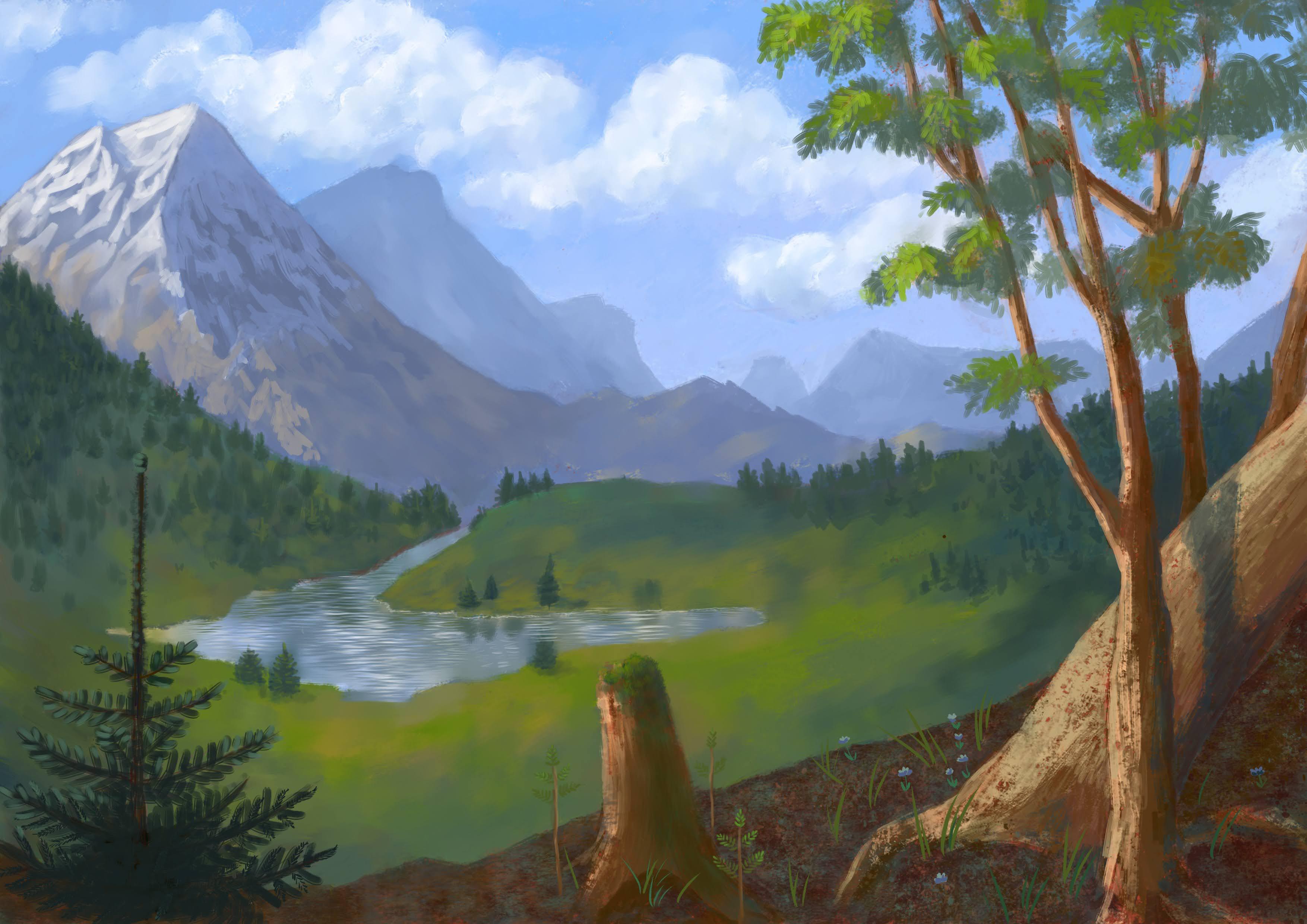 Krita Landscape