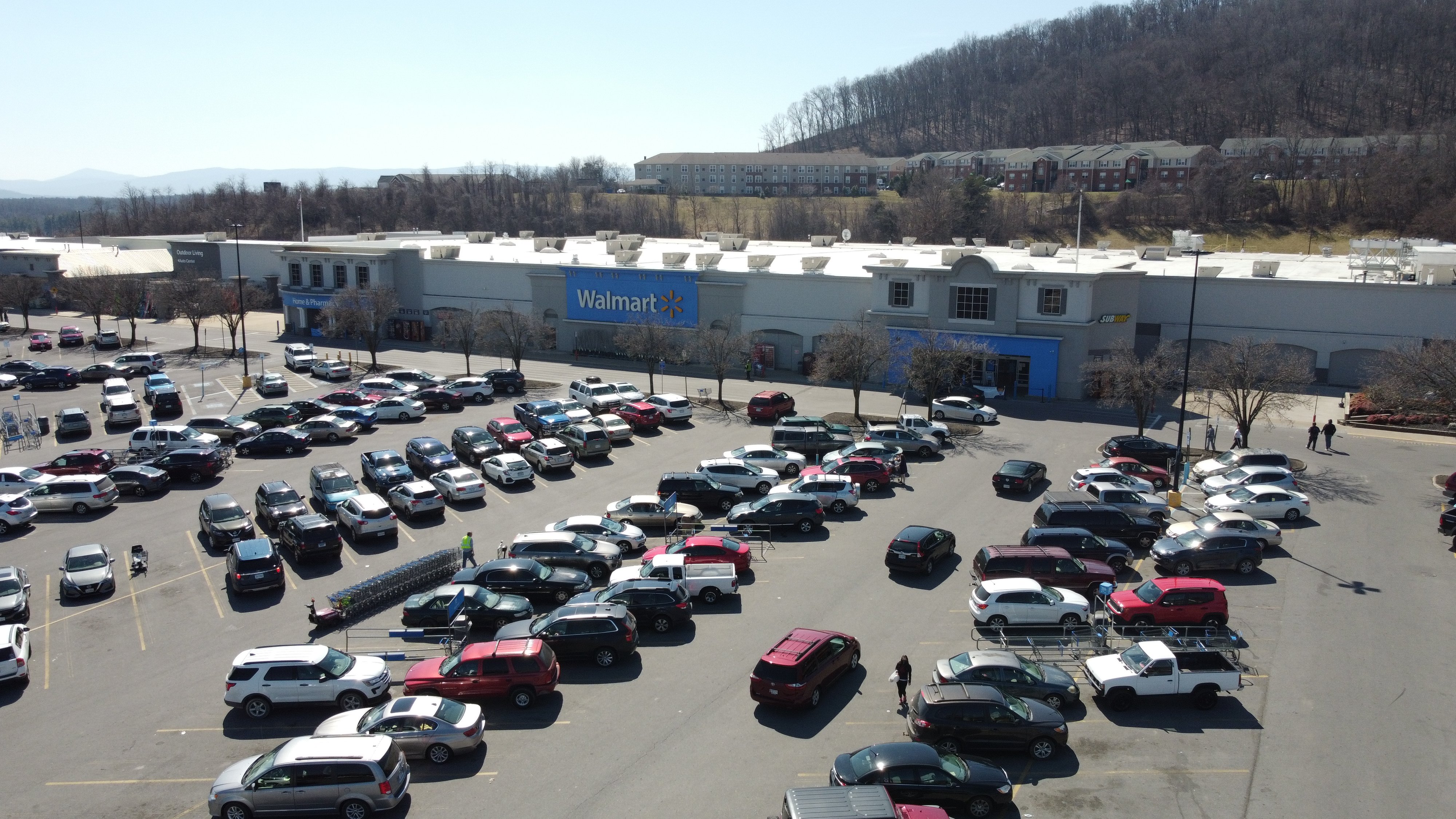 Walmart Supercenter in Staunton, Virginia. This was built as a standard