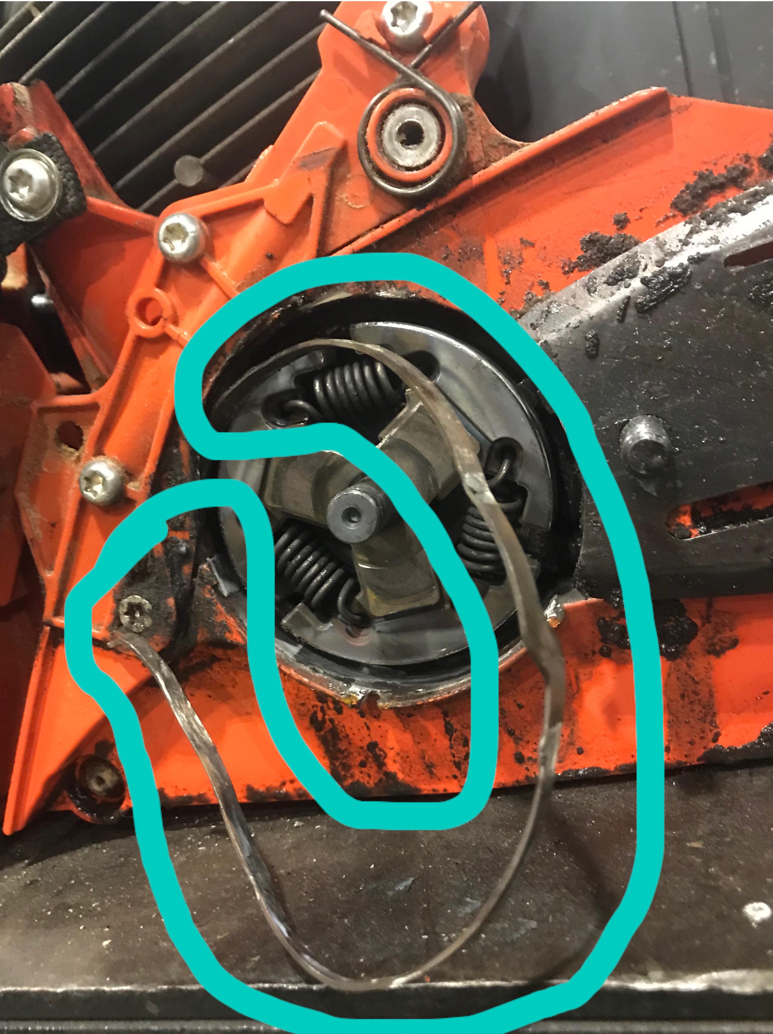 Maint. Help please. Had the bar off while just trying to get it to even start. It finally