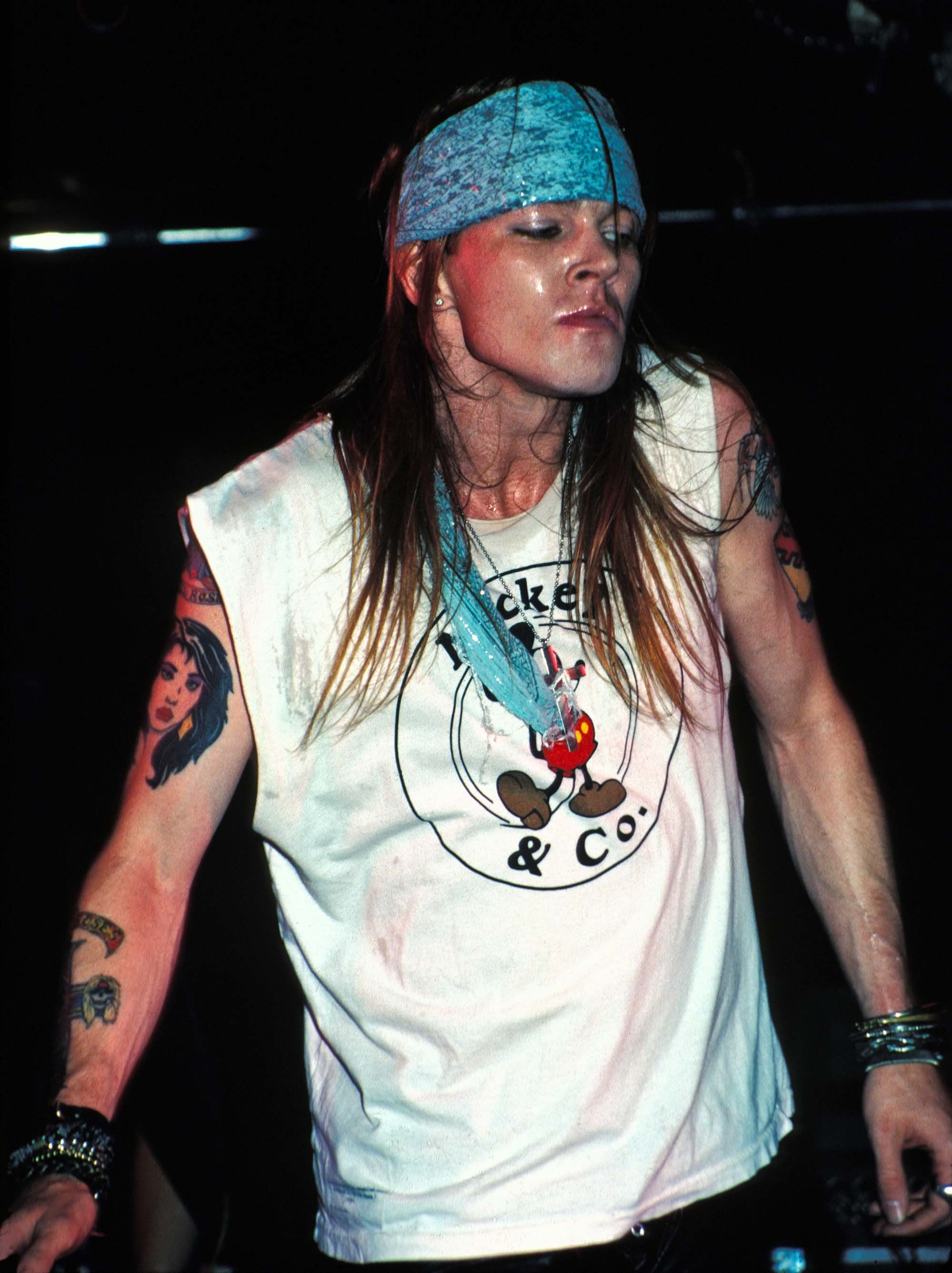 Axl live at L'Amour, Brooklyn, NY Oct 29, 1987 r/GunsNRoses