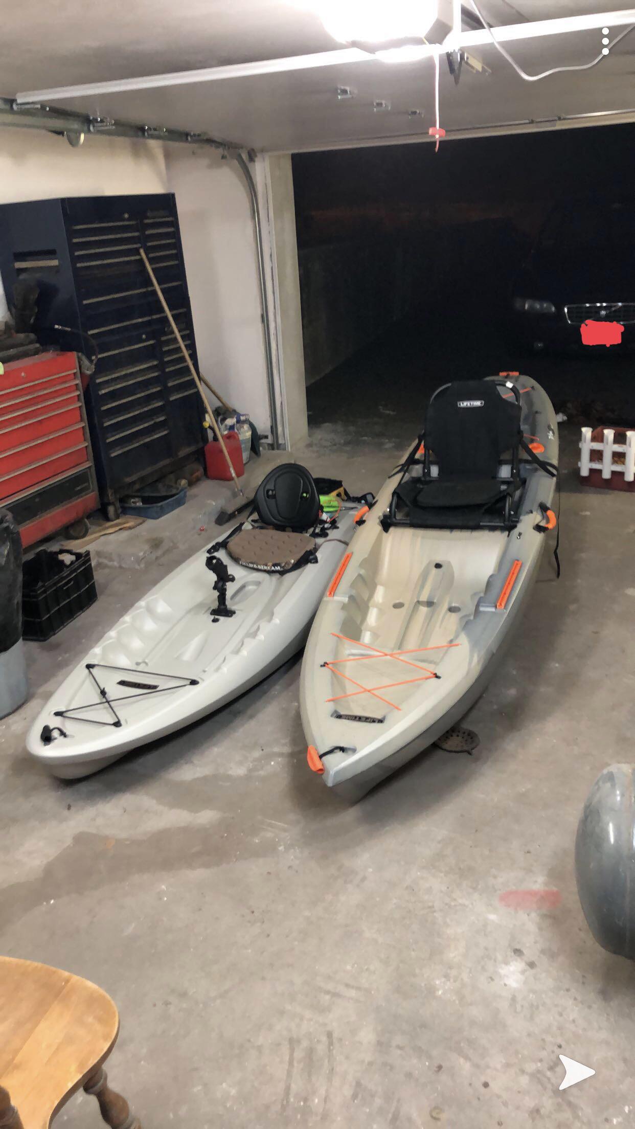 Me and my buddy got our kayaks today. Any suggestions for add ons. Mine