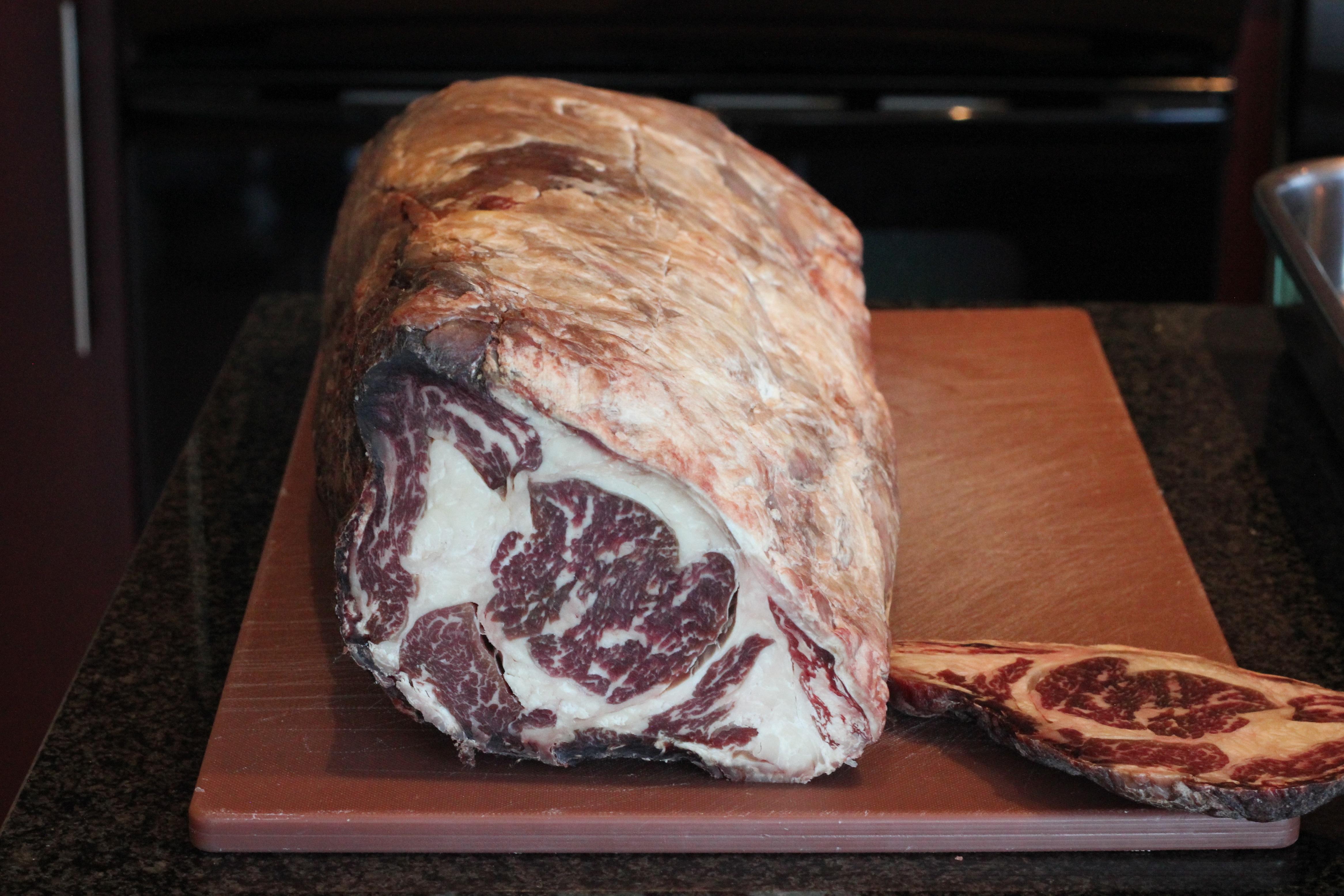 31 Day Dry Aged Ribeye Roast at Home r/steak