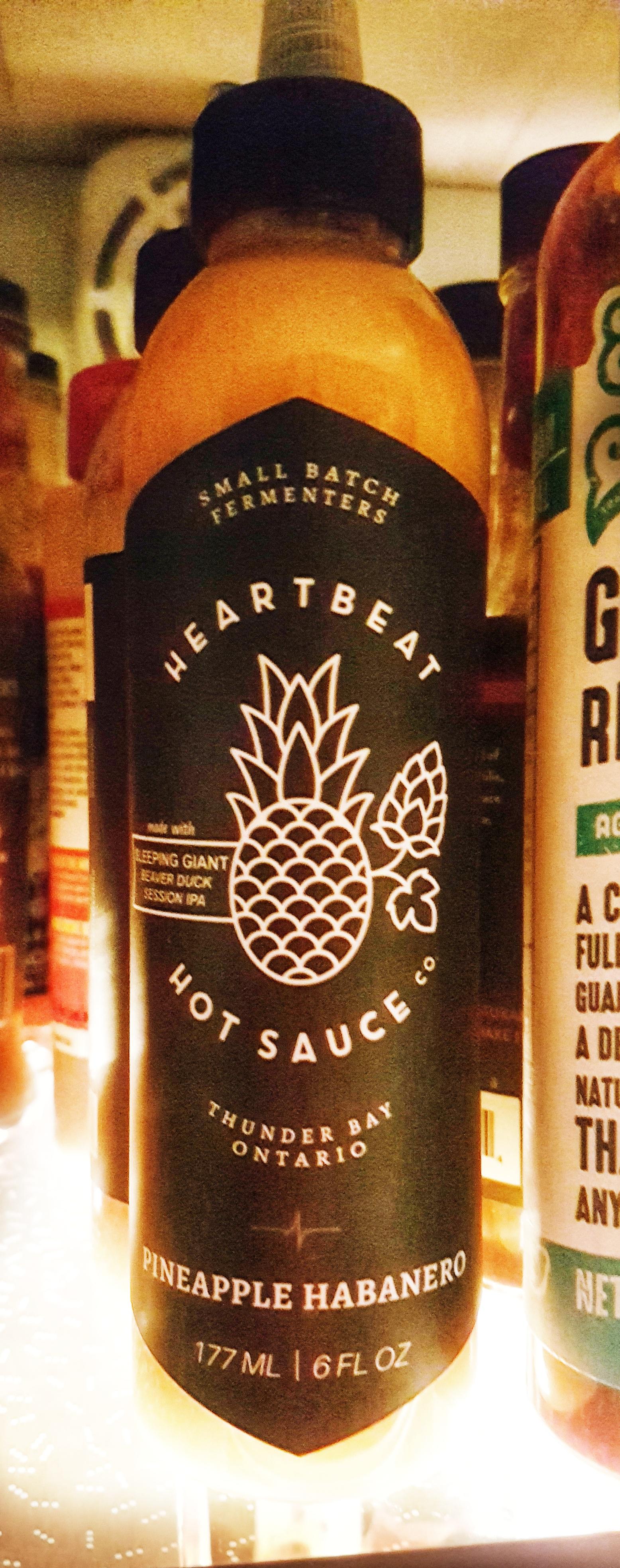 New favorite from Heartbeat Hot Sauce. Fermented Habanero with