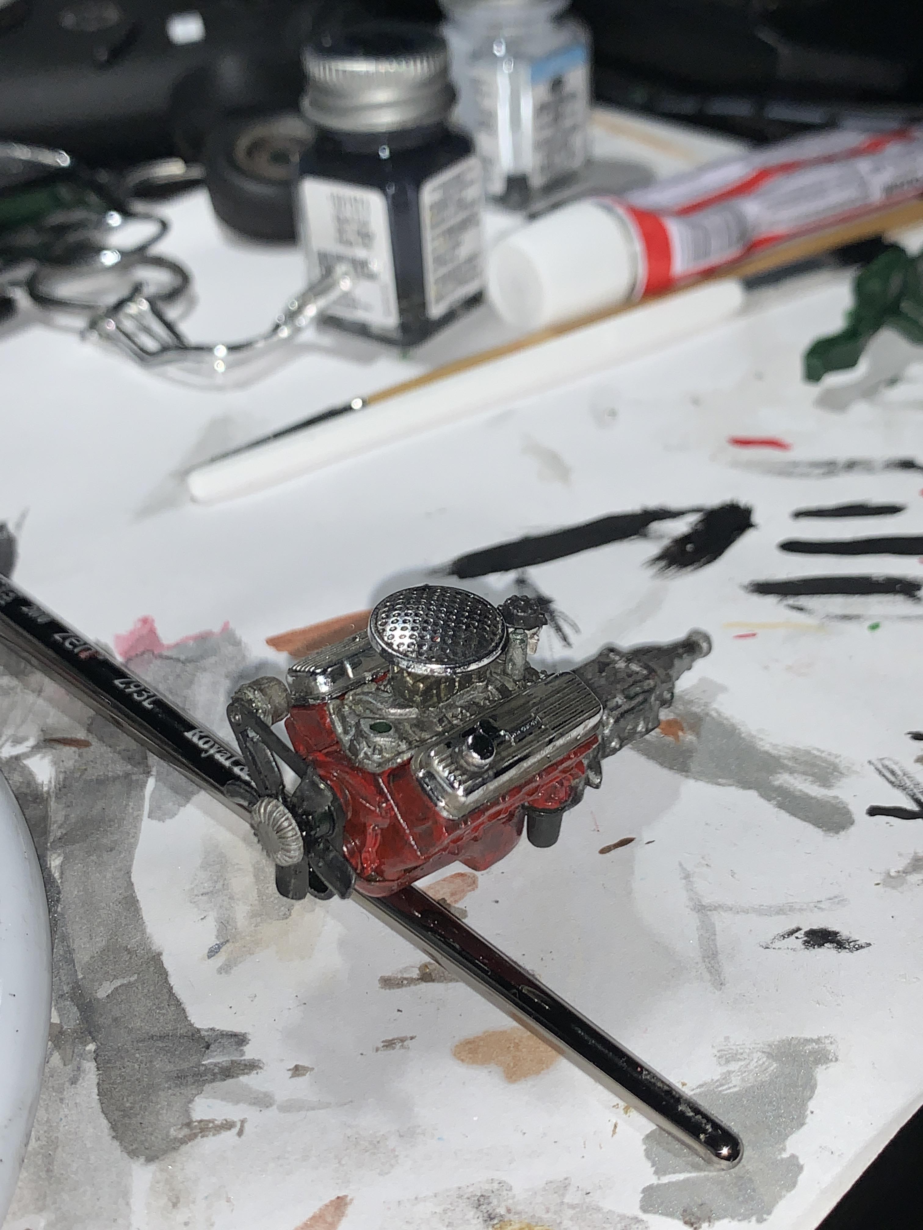 Just started building again. Who else likes realistic weathering on