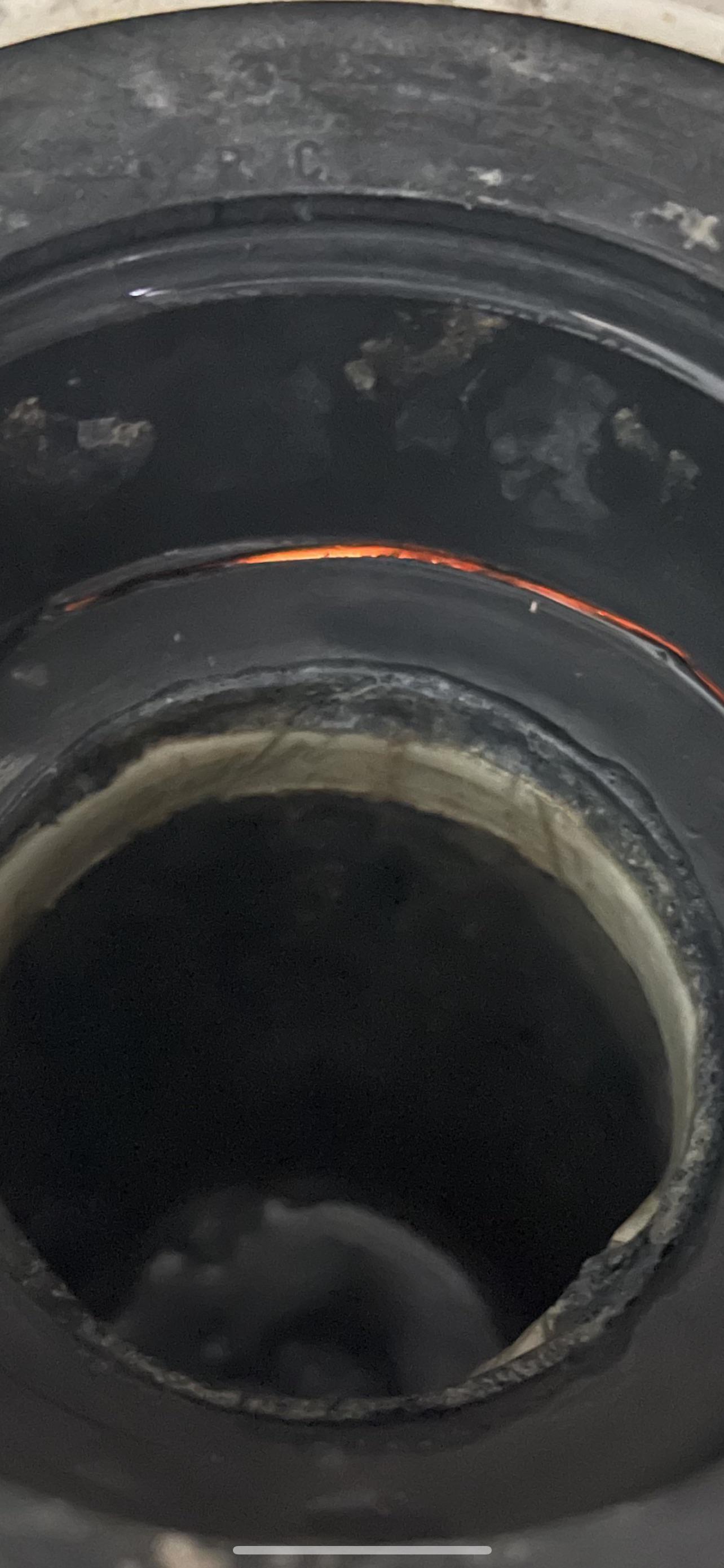 Shower drain (flange?) cracked and leaking. Any advice on temp fix? r