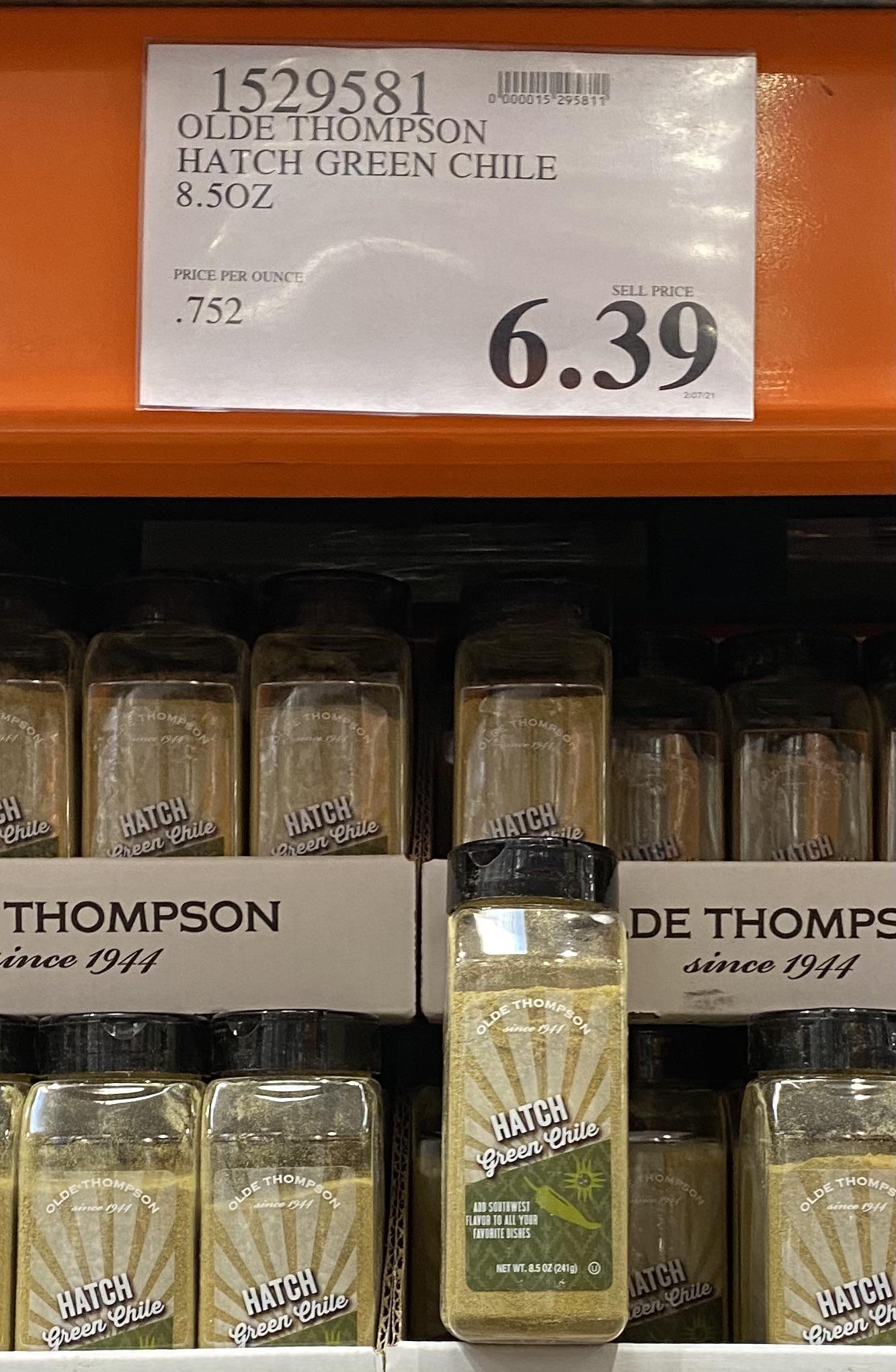 Olde Thompson Hatch Green Chile Powder Anyone tried it? r/Costco