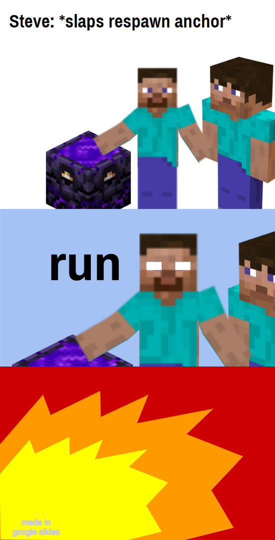 Overworld Respawn Anchors be like r/MinecraftMemes