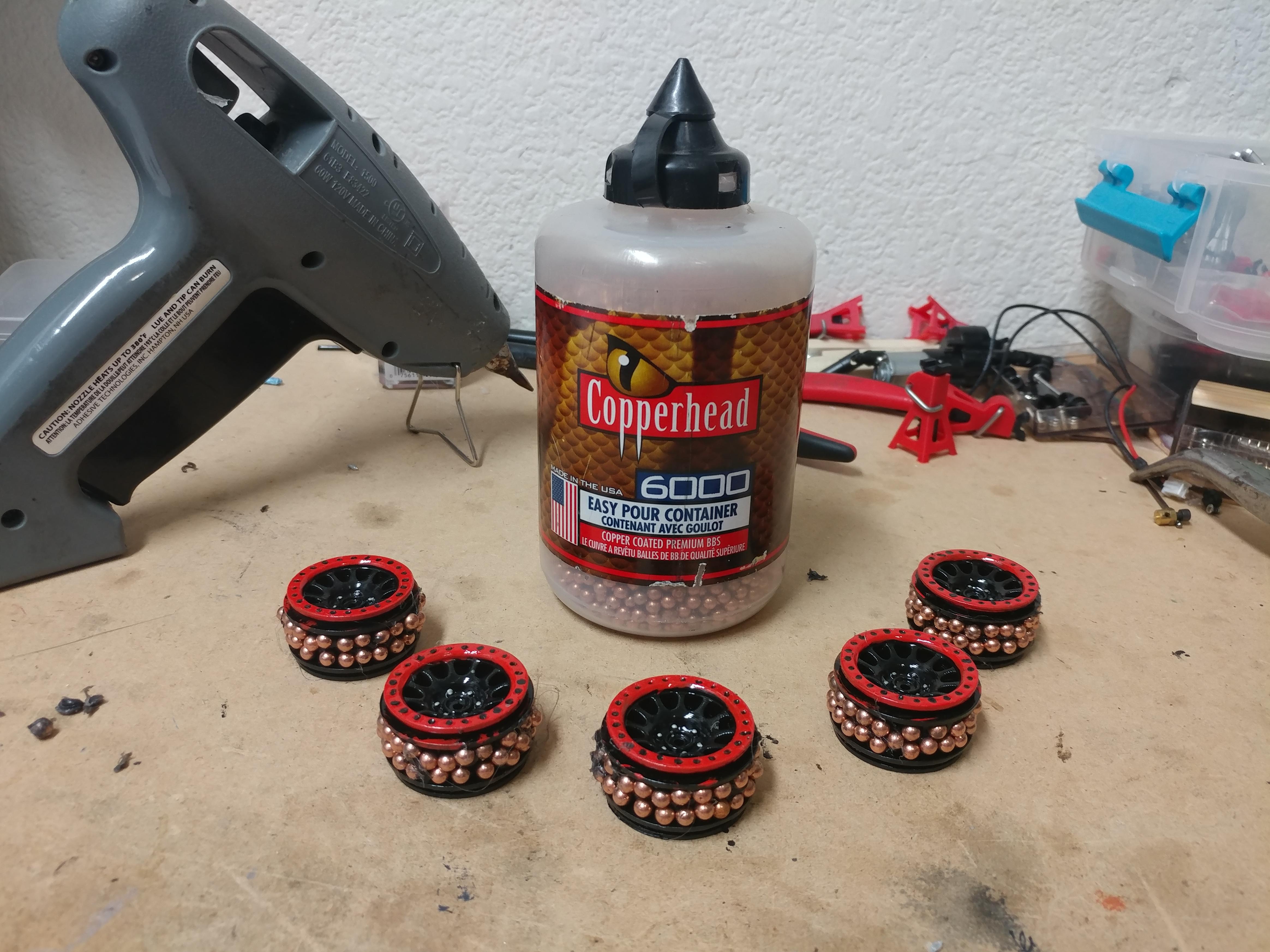 Cheap n easy DIY wheel weights r/crawling