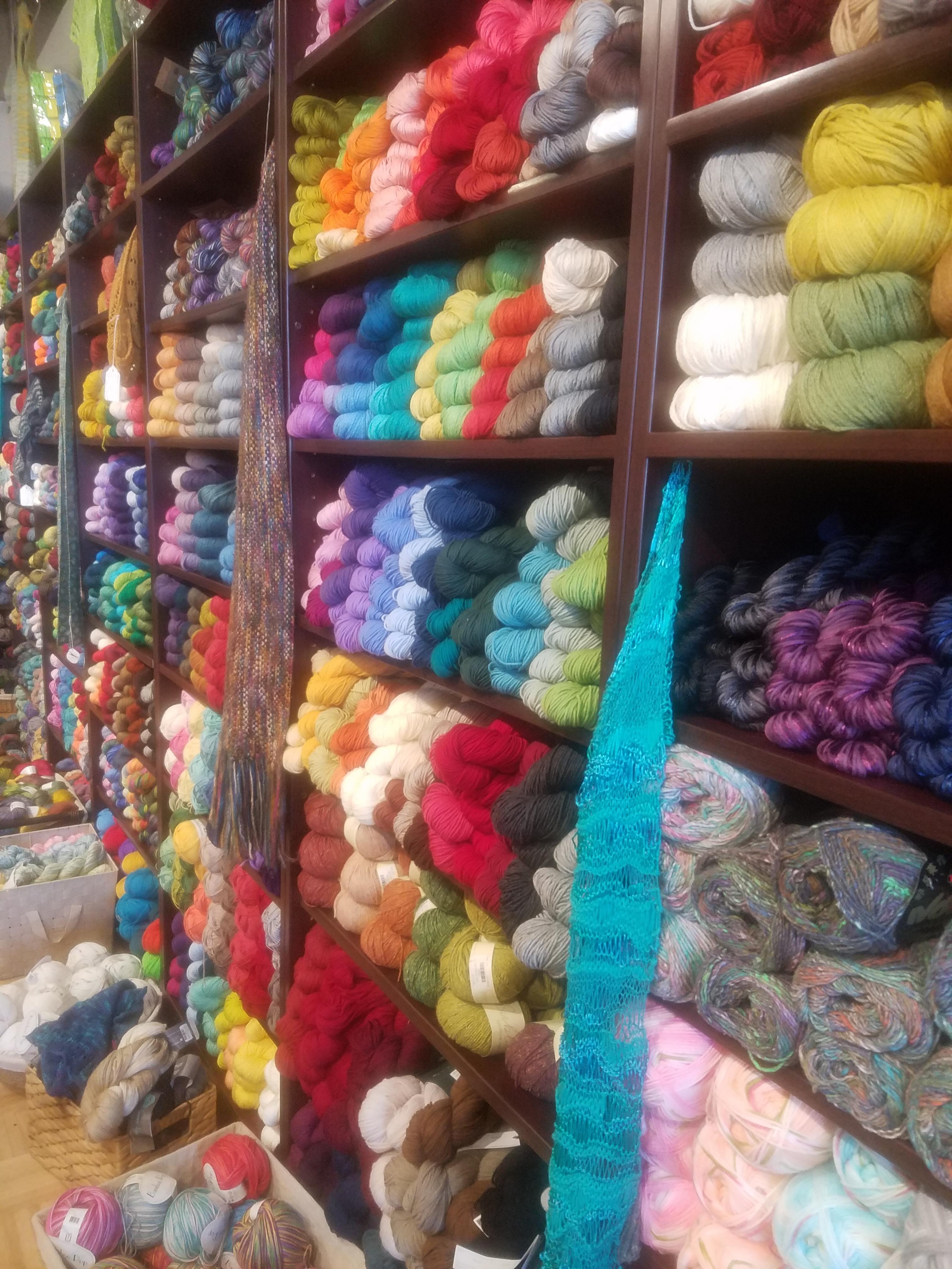 So Much Yarn located near Pike Place Market in Seattle (2/2) r/yarnporn
