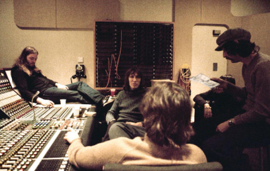 Pink Floyd at Abbey Road Studios, 1972 pinkfloyd