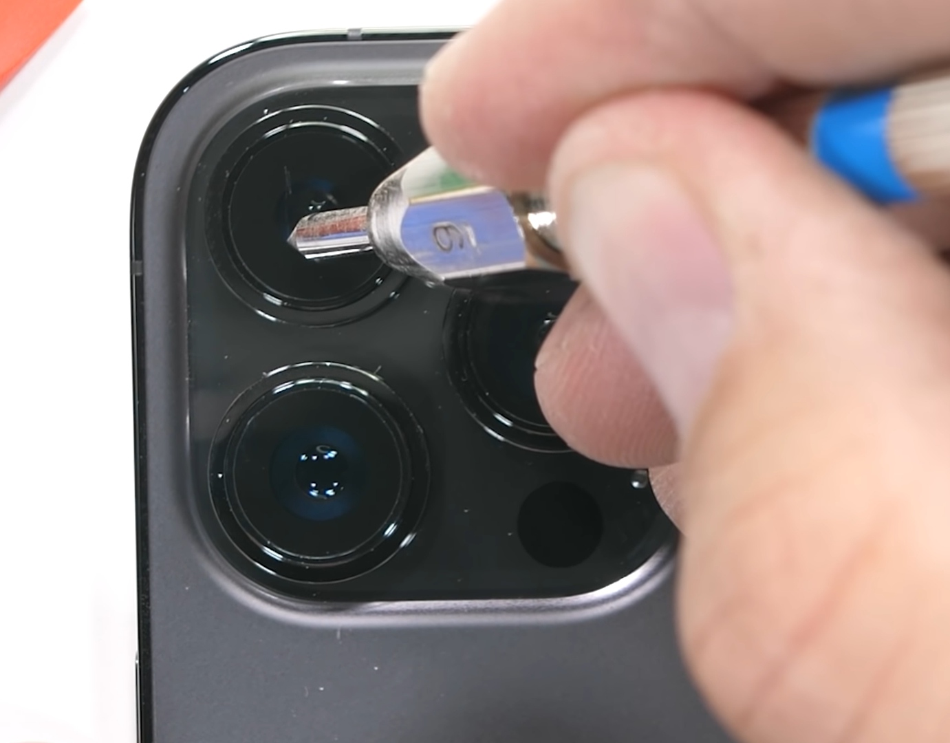 FYI The sapphire cover is likely just a marketing catch. The camera