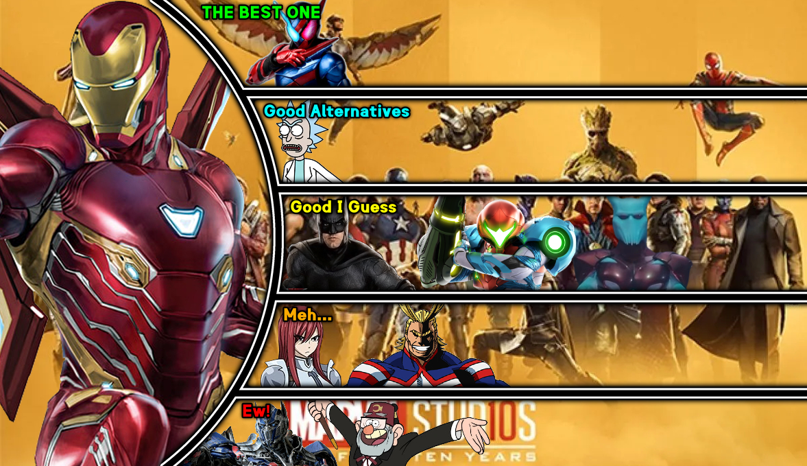 Iron Man Suits Up for DEATH BATTLE! Matchup Tier List r