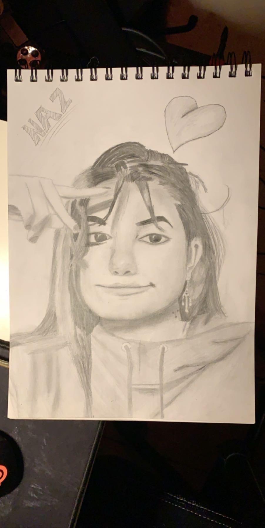 My drawing of my new girlfriend, havent known her for that