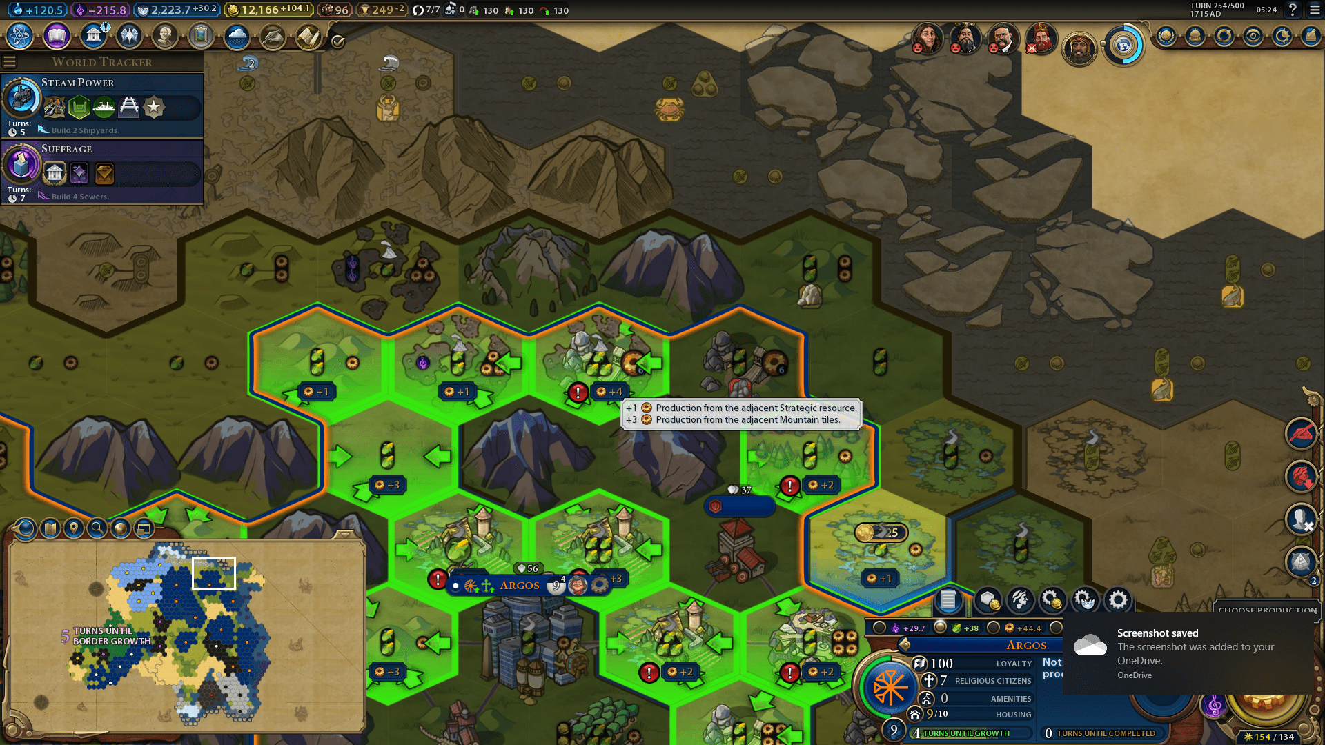 Mountain gives adjacency bonus to industrial zone?!?!? r/civ