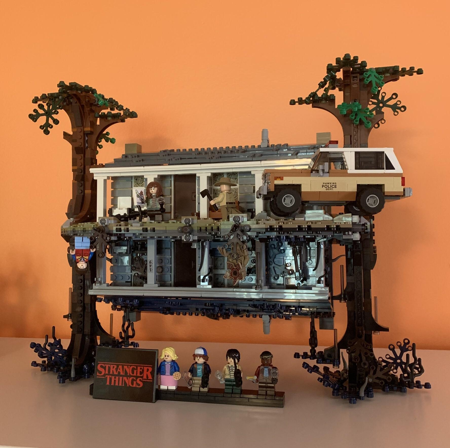 Finished the Stranger Things build. Had a blast! r/lego