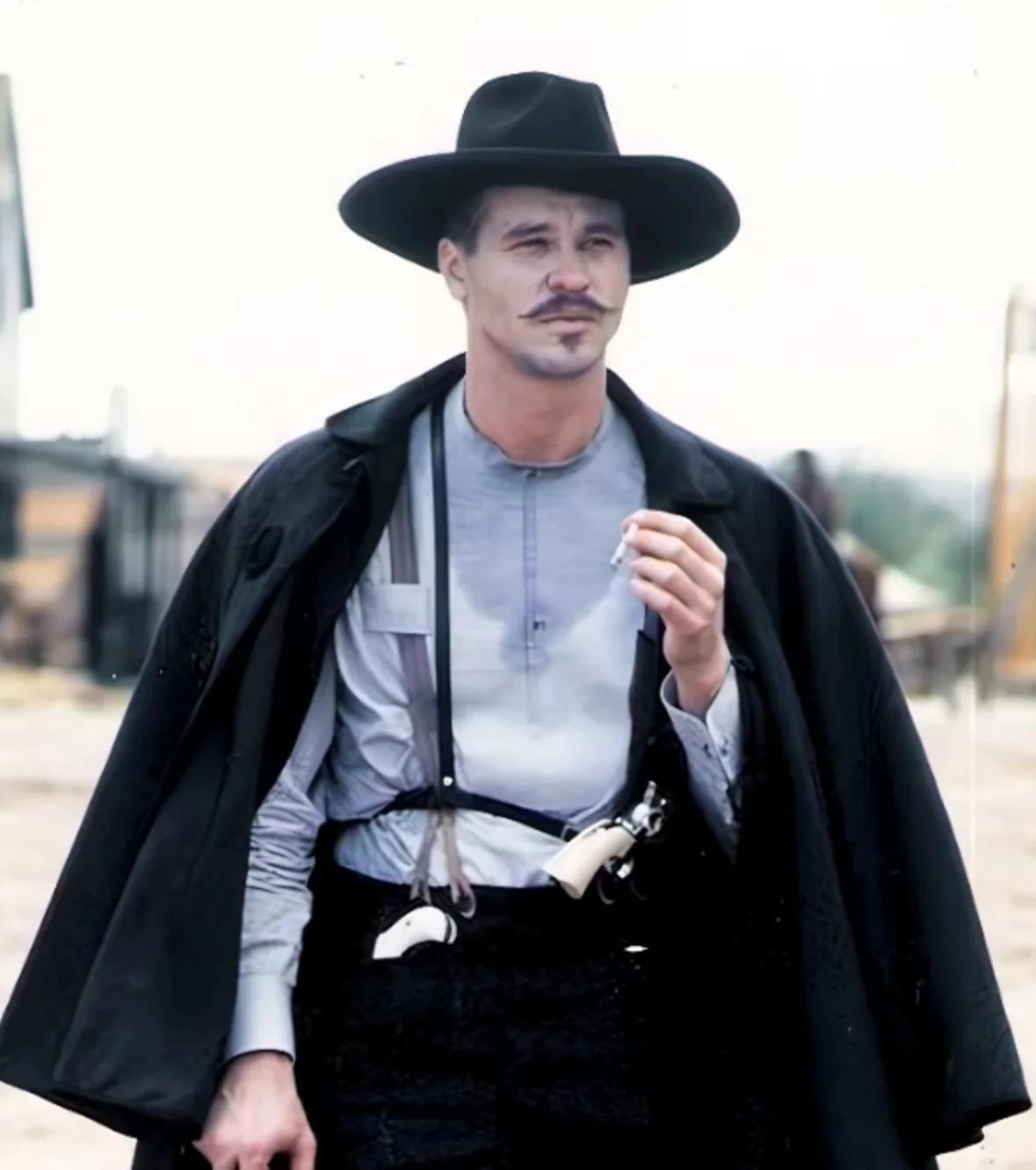An average and unassuming dentist in Tombstone, AZ walks to his office