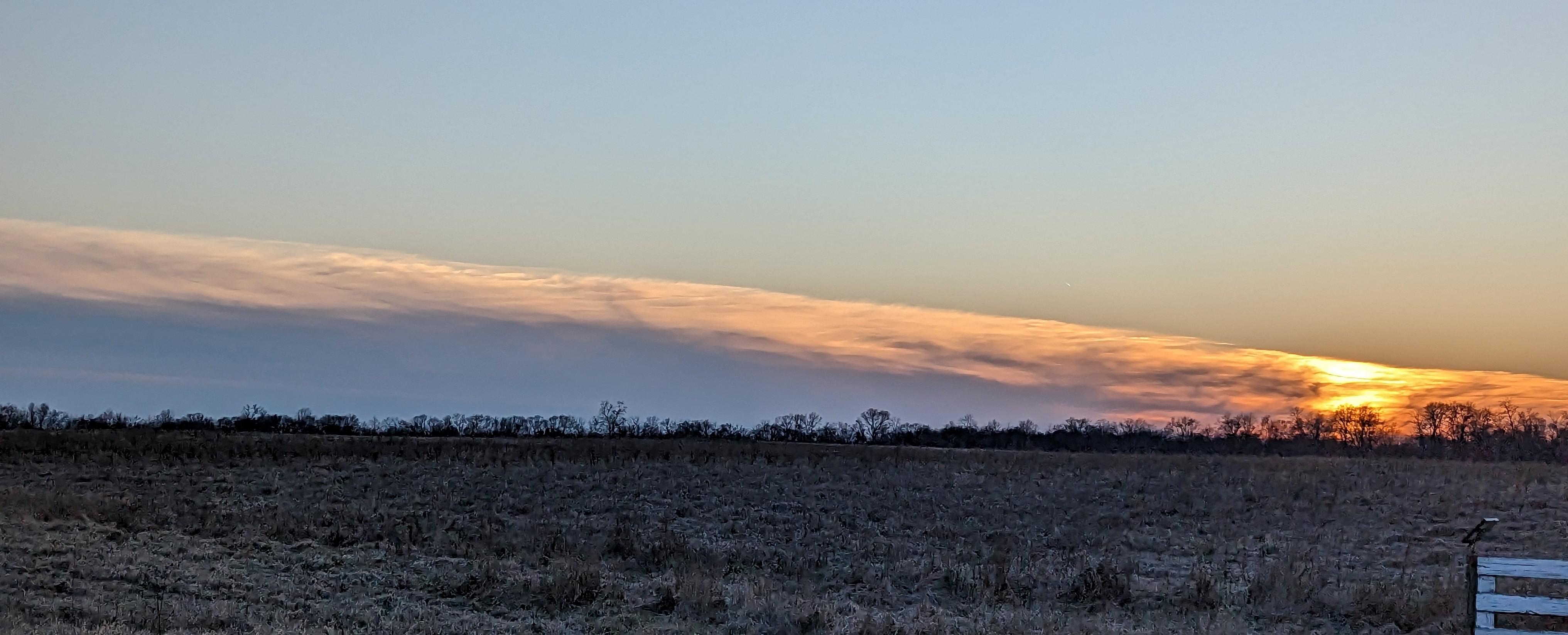 Braun Rd Sunset r/Columbus