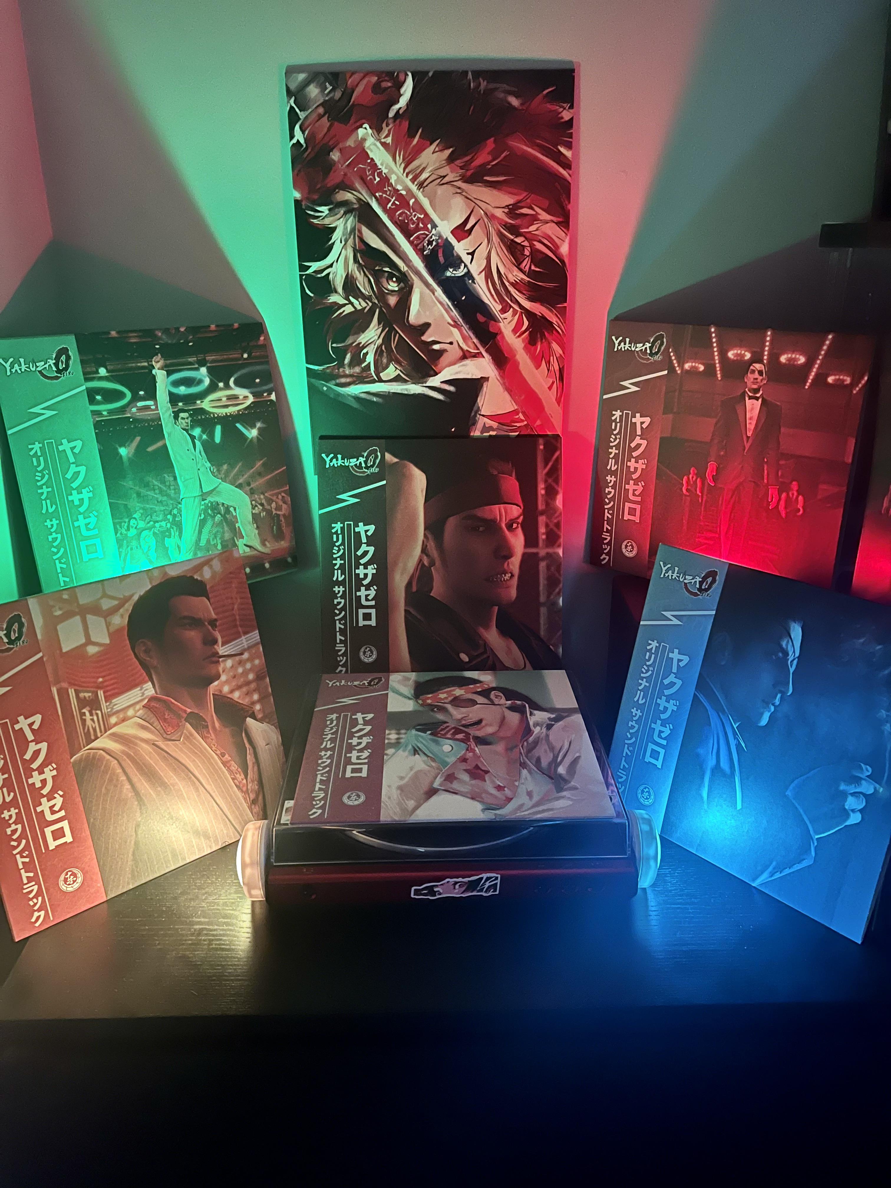 Yakuza 0 Box Set Gave a little photo op for one of my favorite games