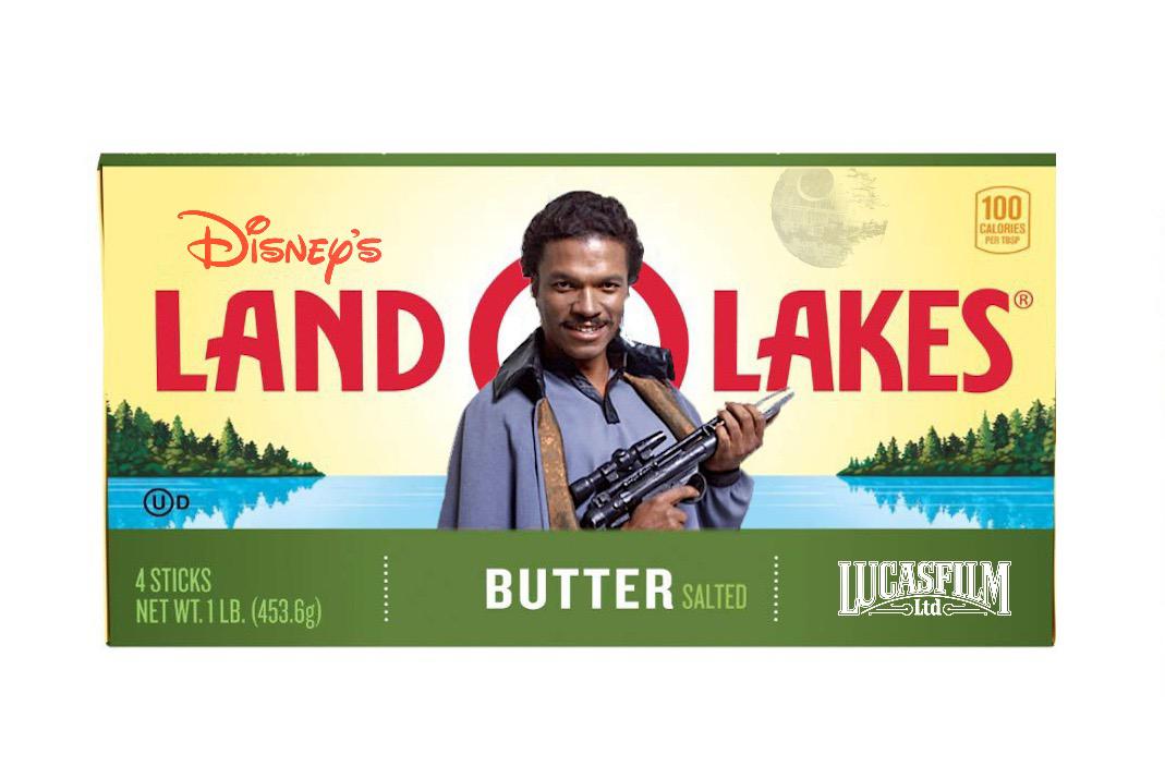 Land O Lakes really missed out on a sponsorship opportunity on that