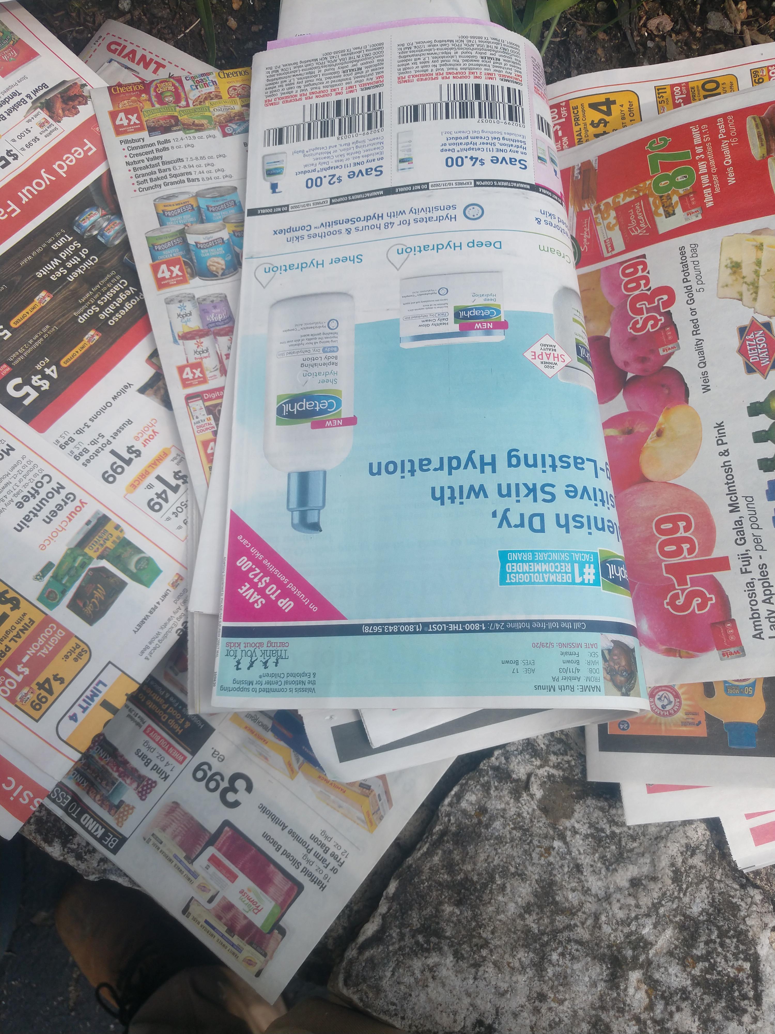 Is colored newsprint (not glossy) ok to compost?