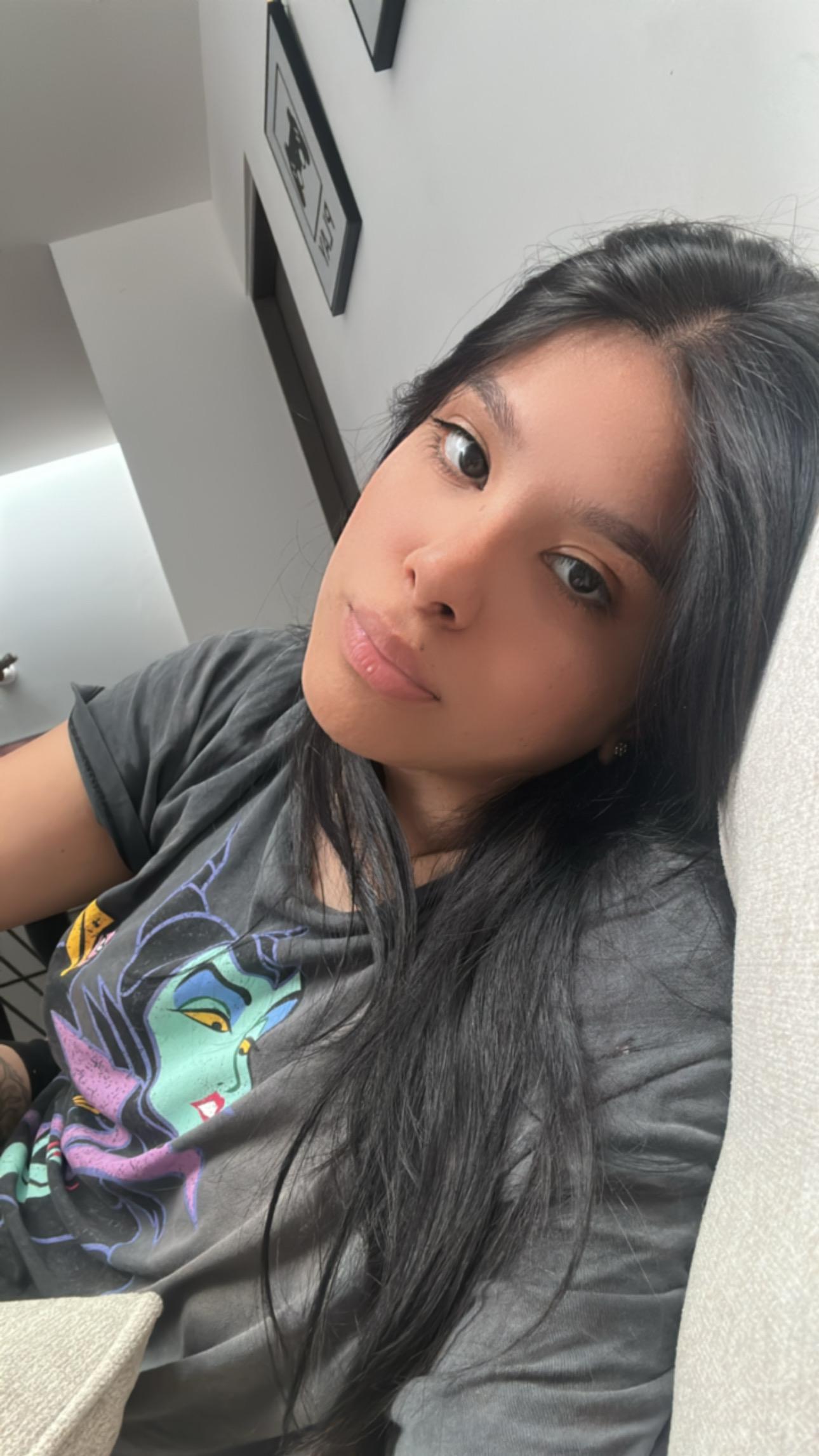 The face of a very tired Mexican girl unwinding after a long day 💗 - Sexy