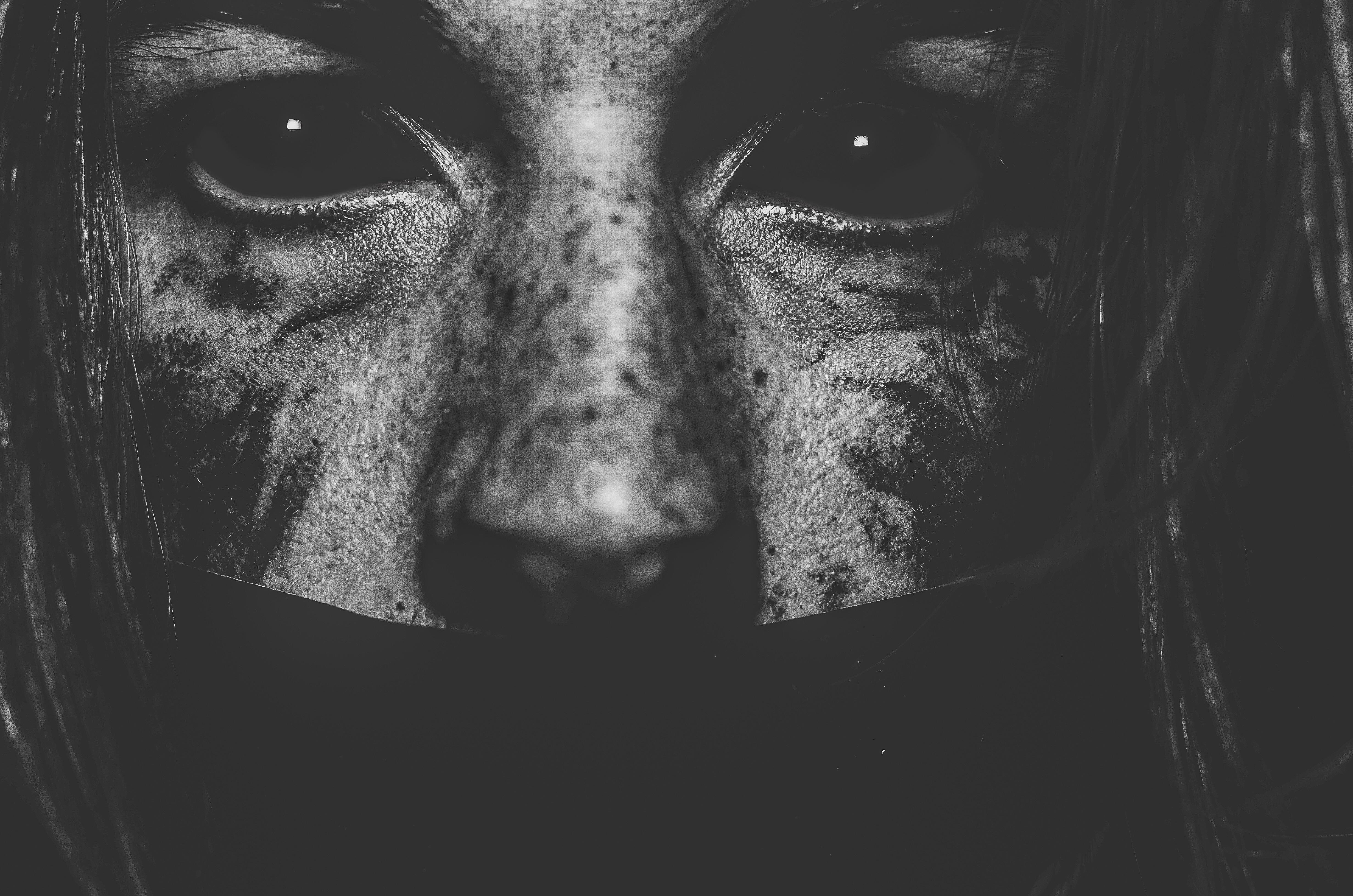 This a a self portrait i took to show what clinical depression, anxiety