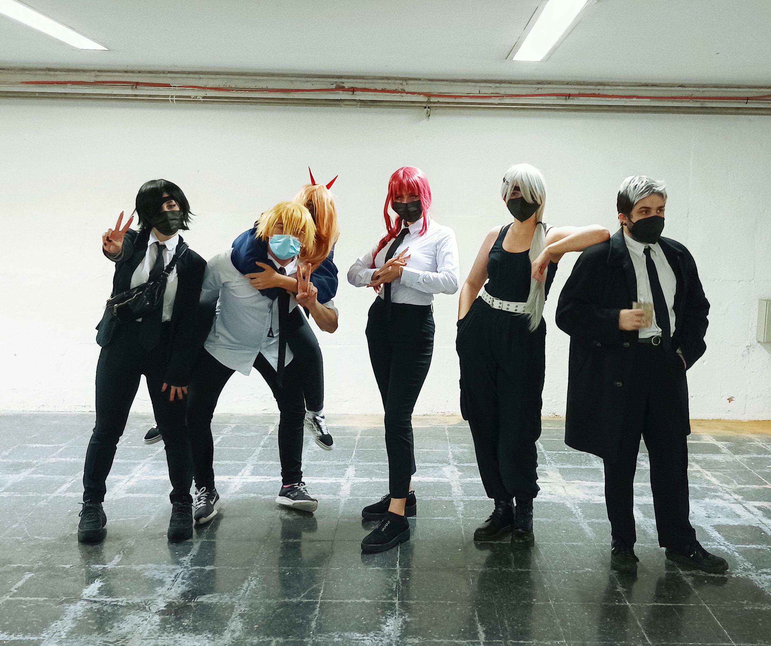 Last weekend my friends and I went to a con as Chainsaw Man characters