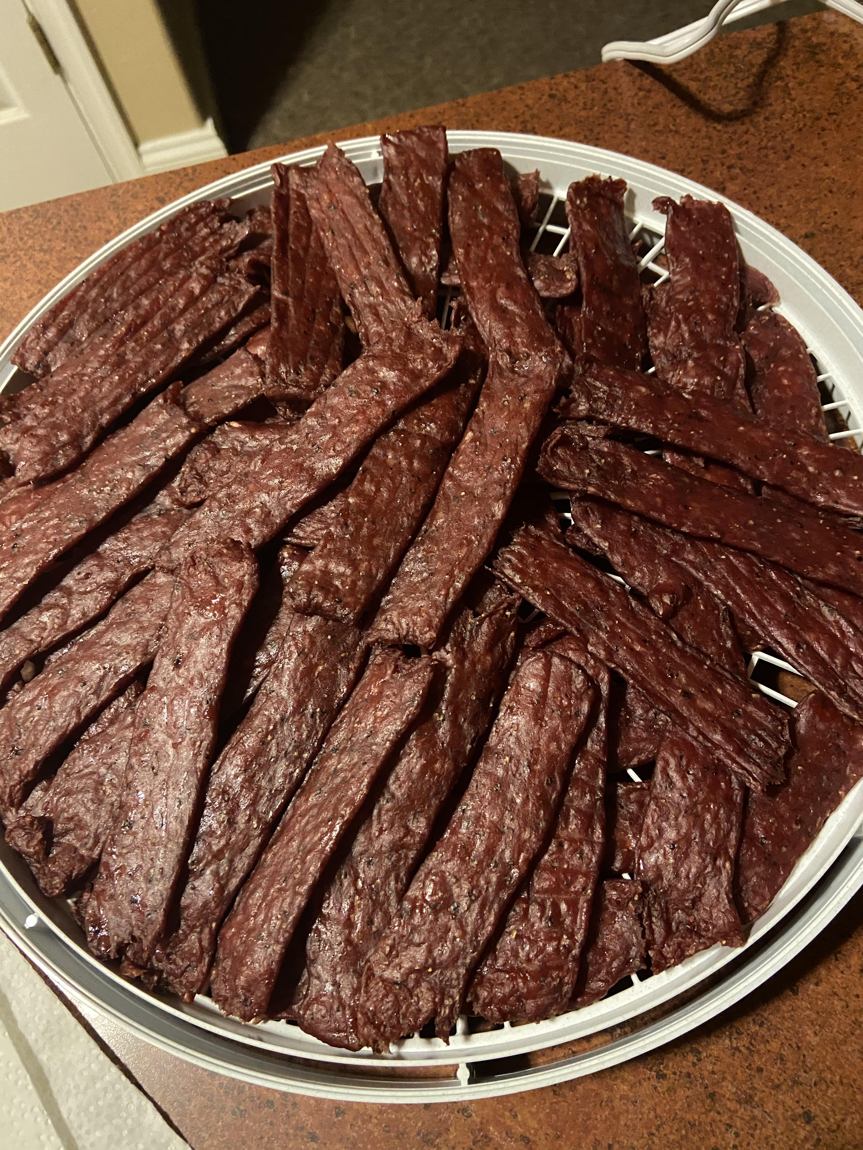 Not bad for the first jerky gun run r/jerky