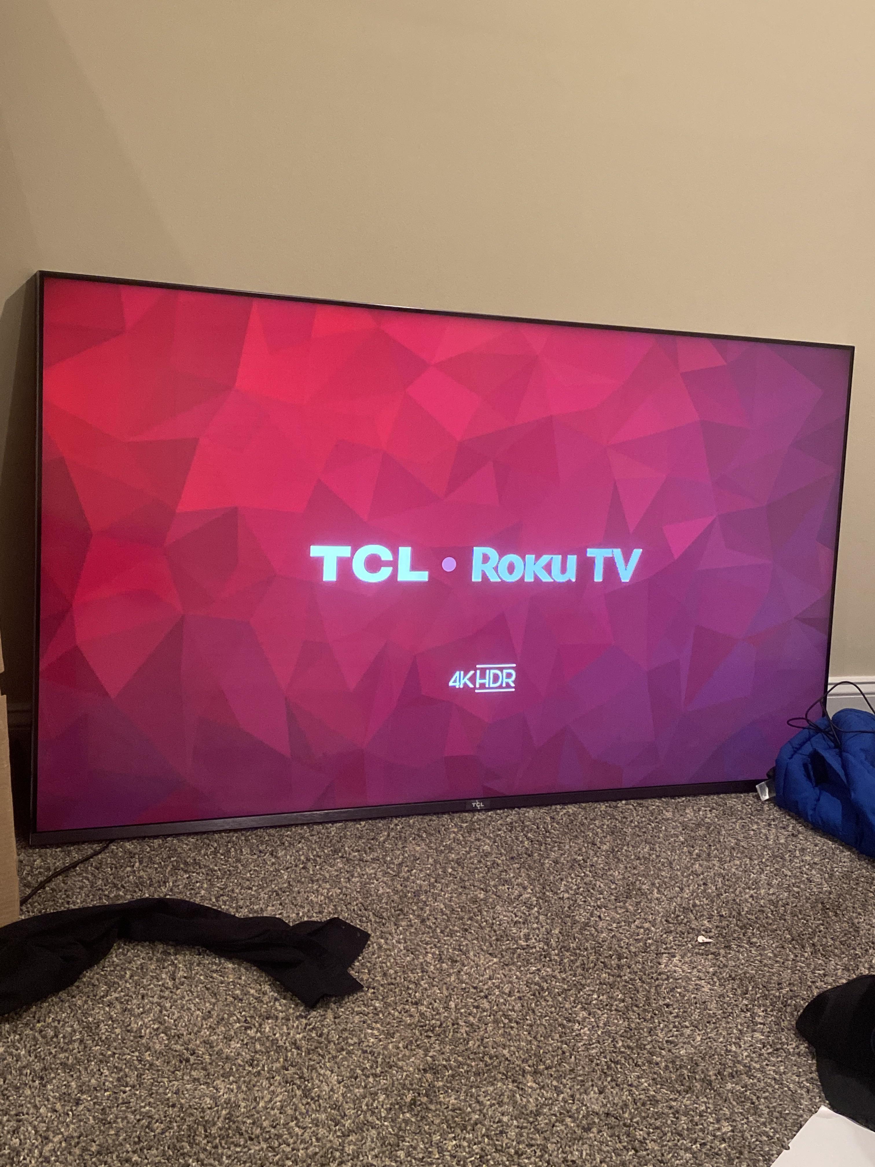 TCL ROKU 65” 65r625 stuck on TCL • Roku TV screen r/Roku