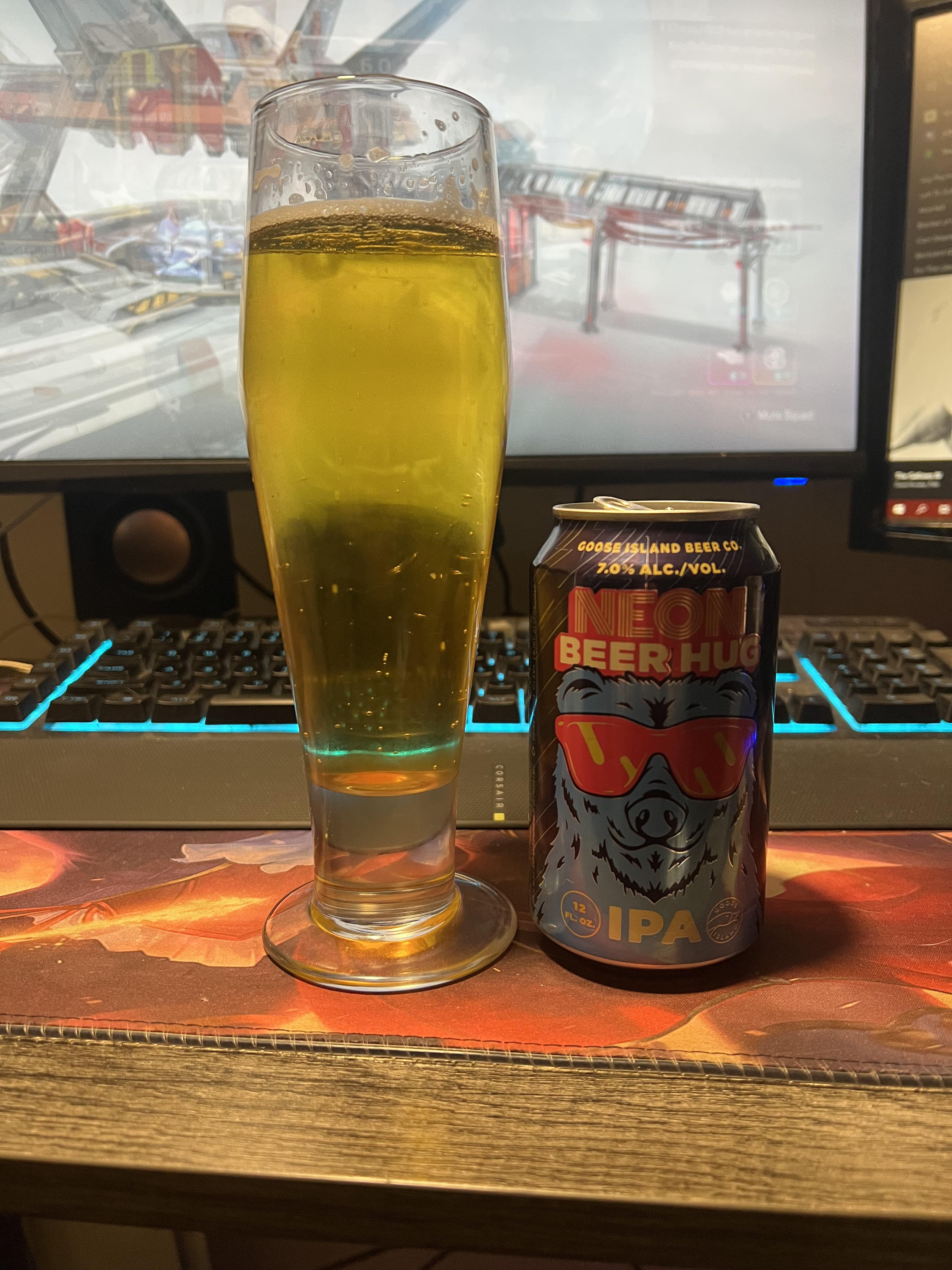 Goose Island Beer Co’s “Neon Beer Hug” IPA r/CraftBeer