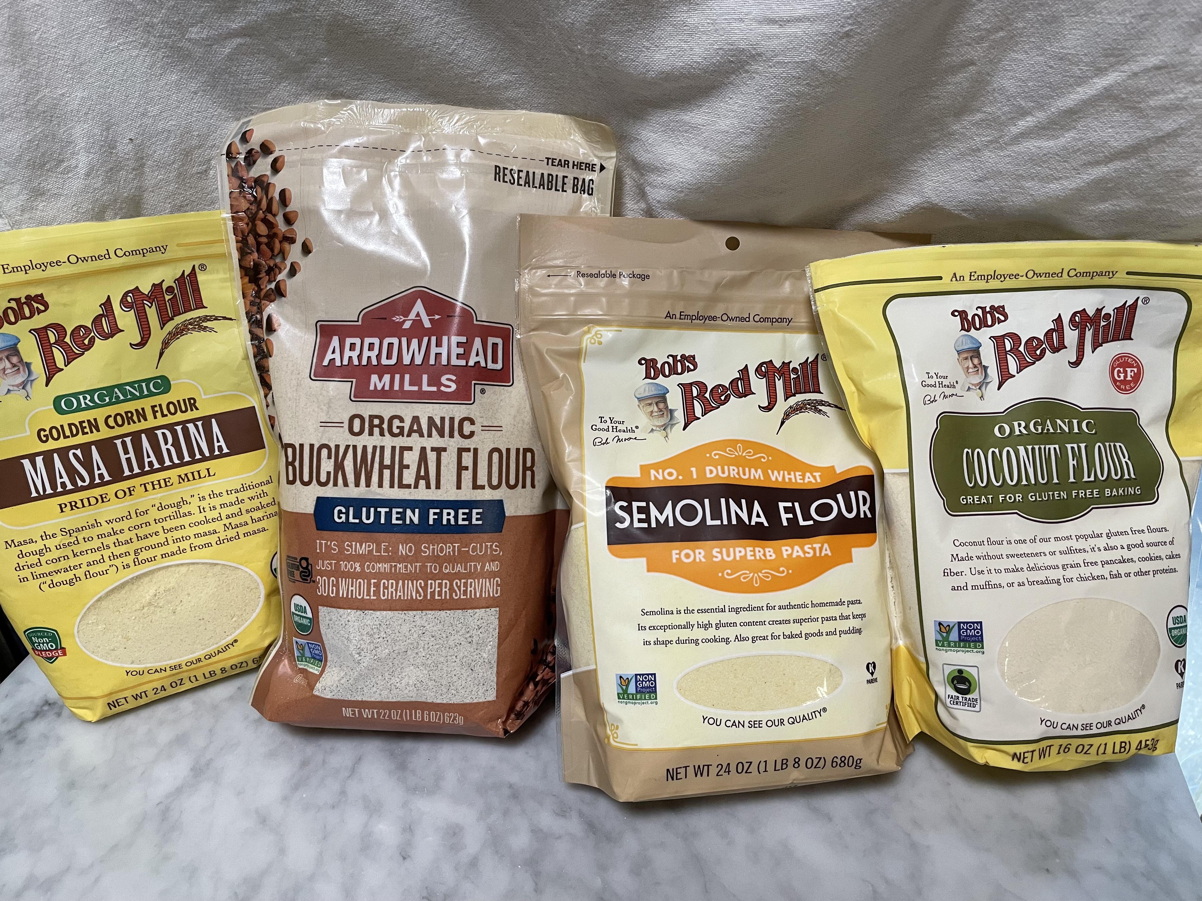 Request for recipes using these flours masa harina, buckwheat