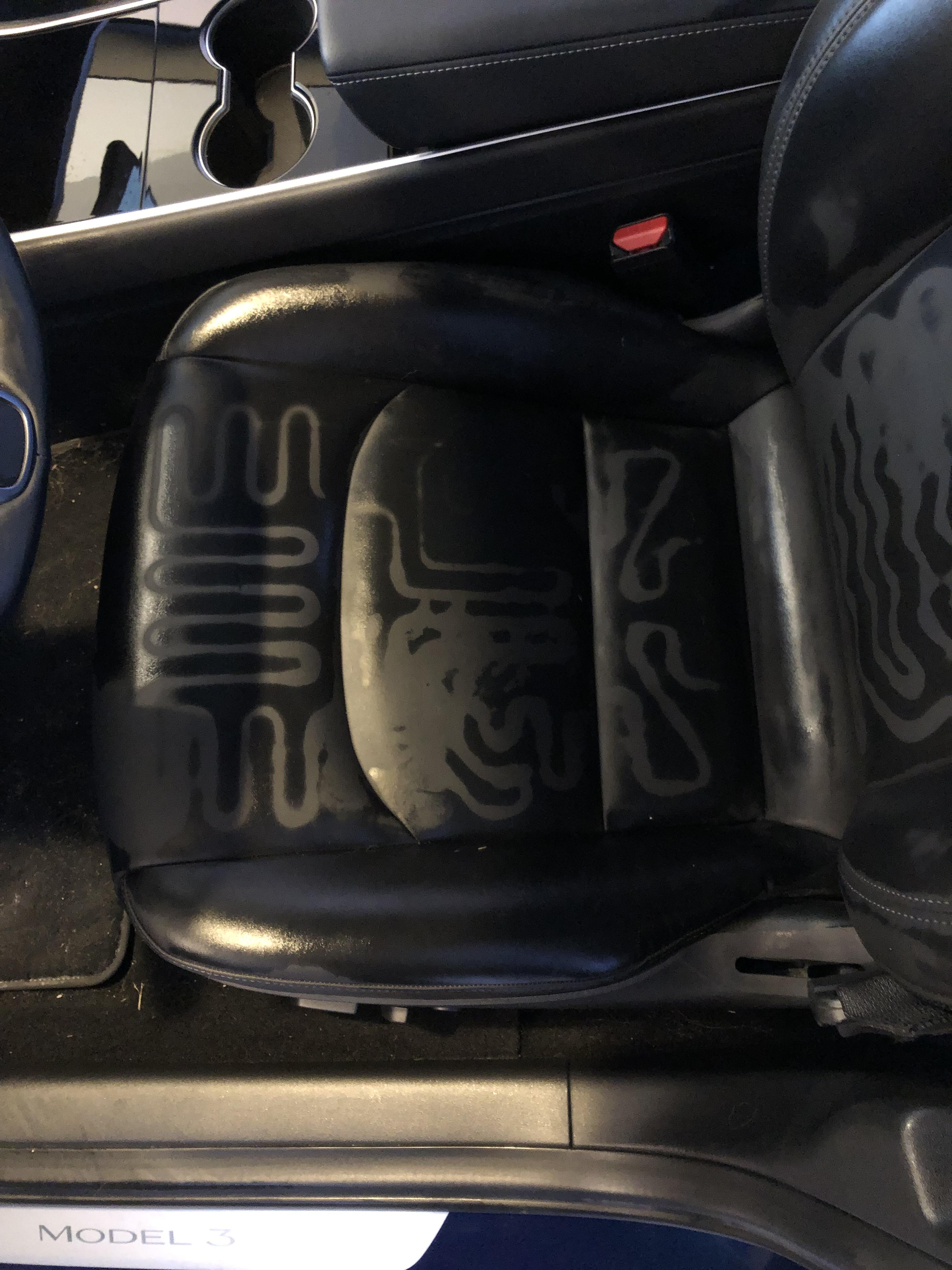 Was cleaning my seats, turned on seat heater to dry. Thought you guys