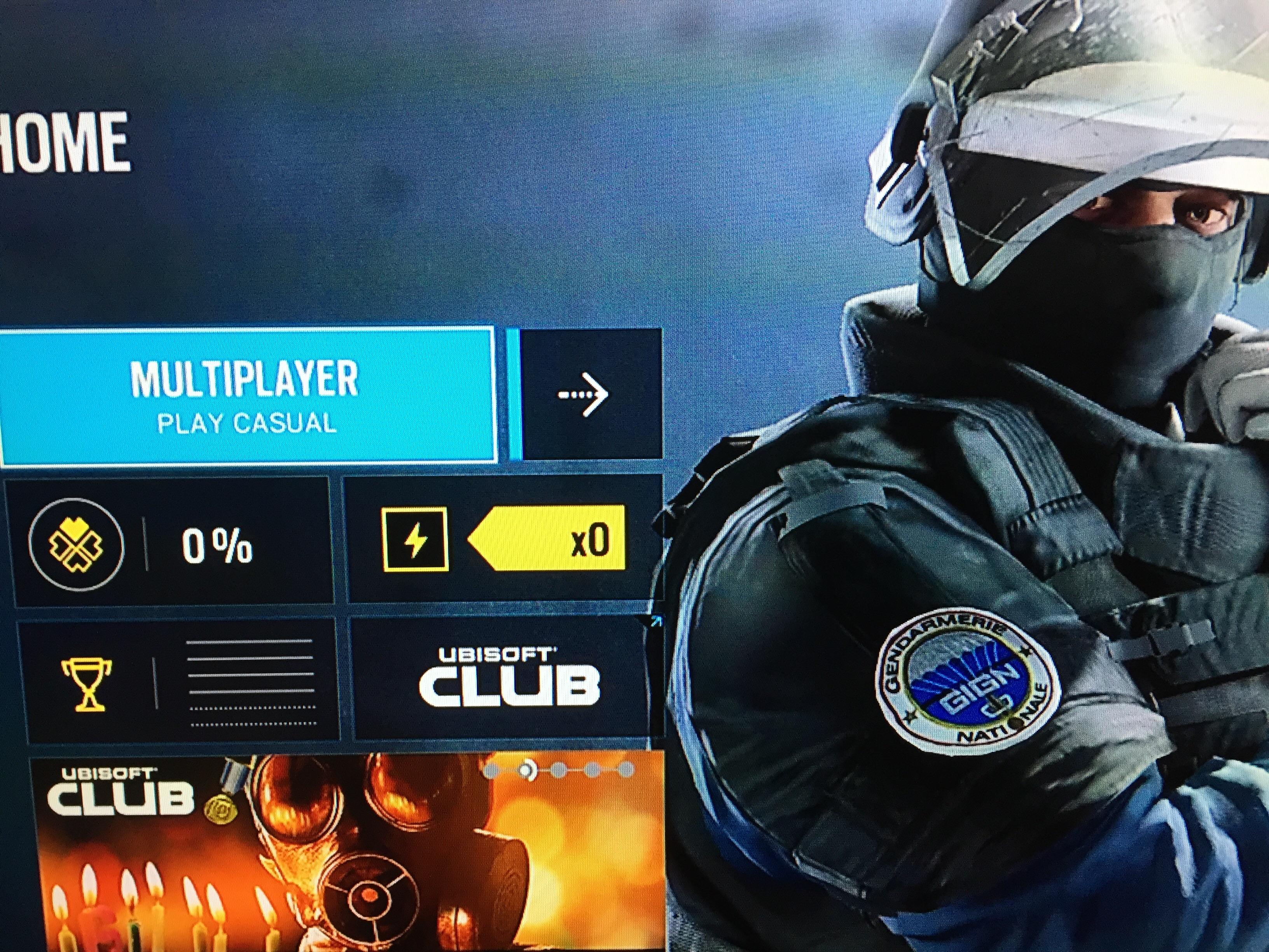 Ok so today I logged into my r6 account on PS4 and I think I saw