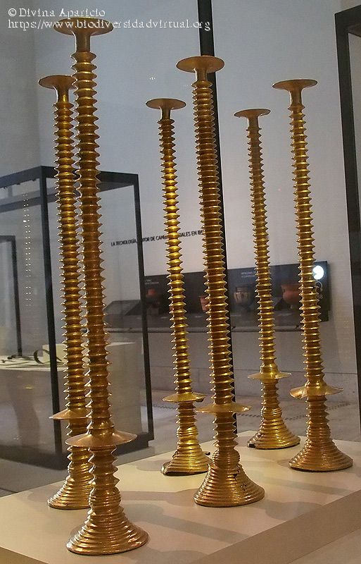 The Lebrija Candelabra are a set of six gold candelabra from the Iberian era, dating from the