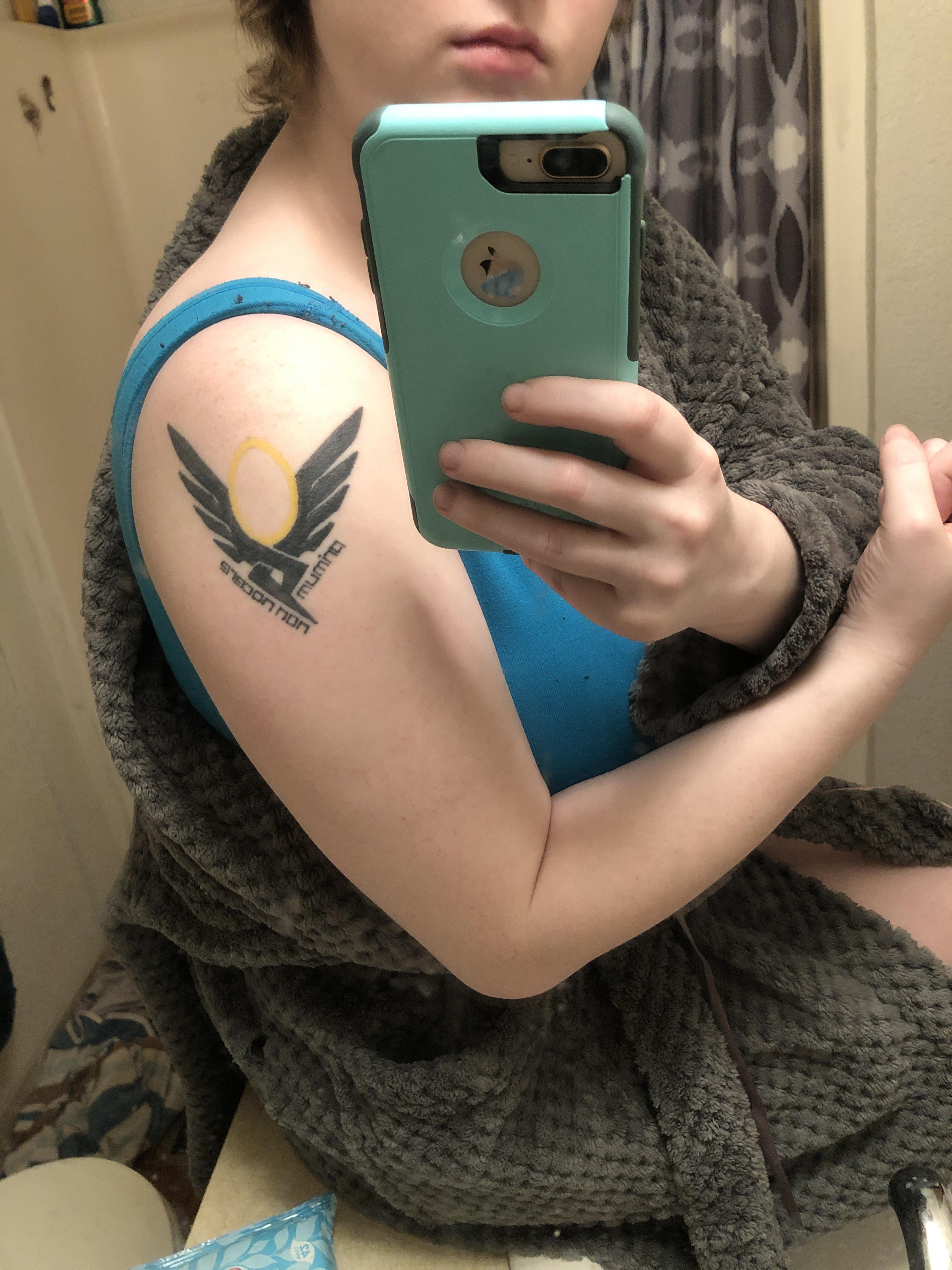 Saw someone else post their mercy insignia tattoo, and wanted to share